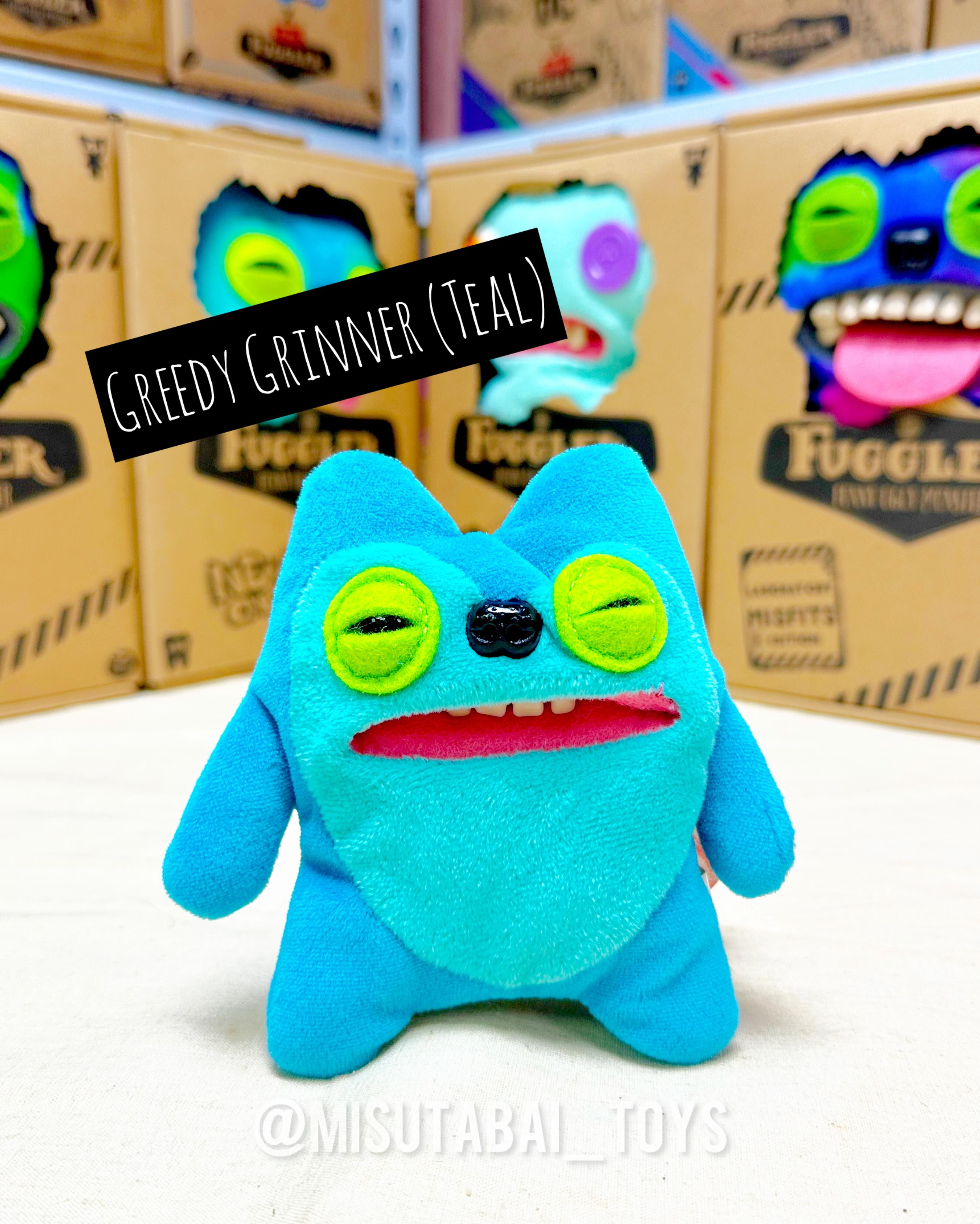 FG74270 Fuggler Key Ring S5 - Greedy Grinner (Teal)