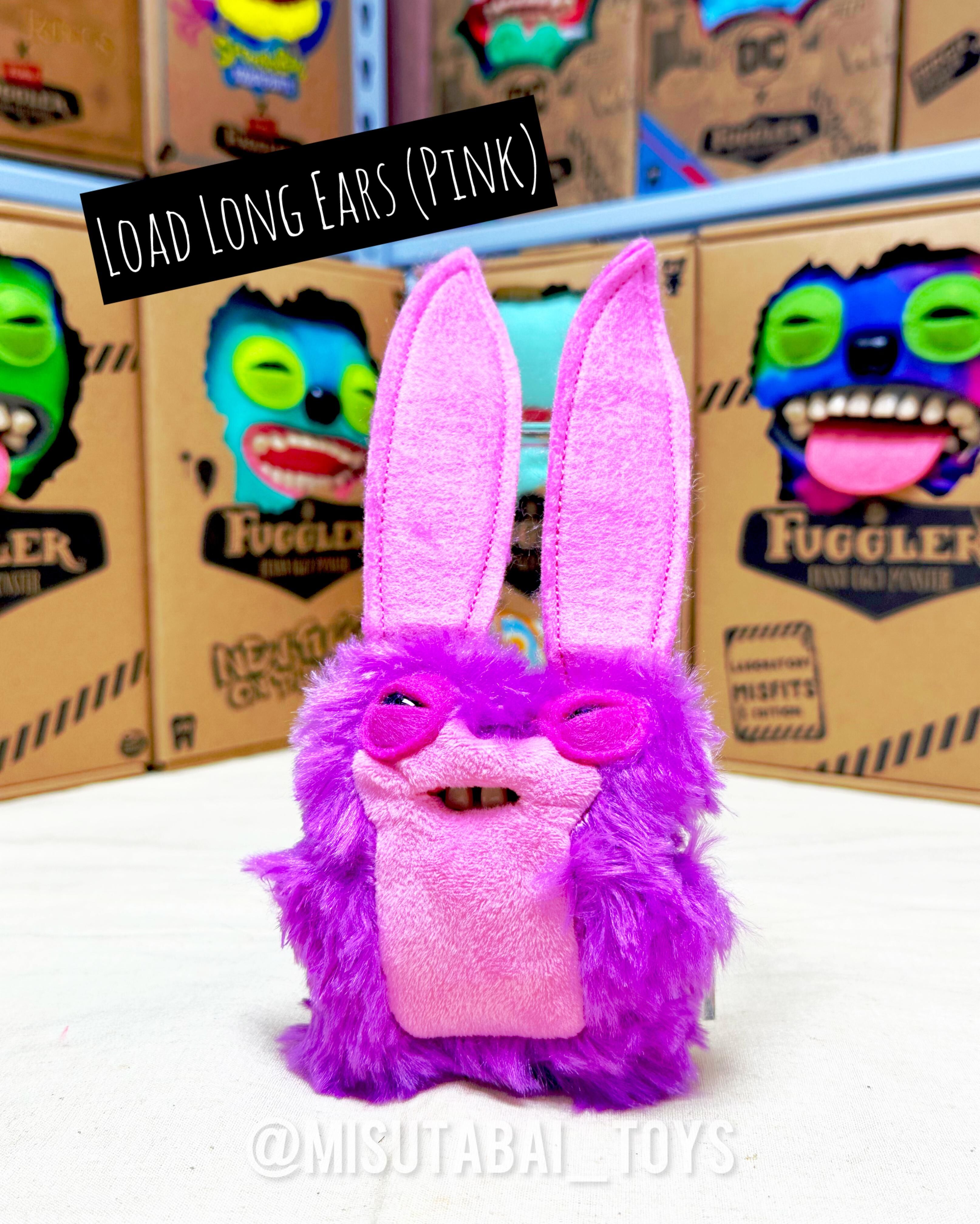 FG74232 Fuggler Key Ring S5 - Load Long Ears (Pink)