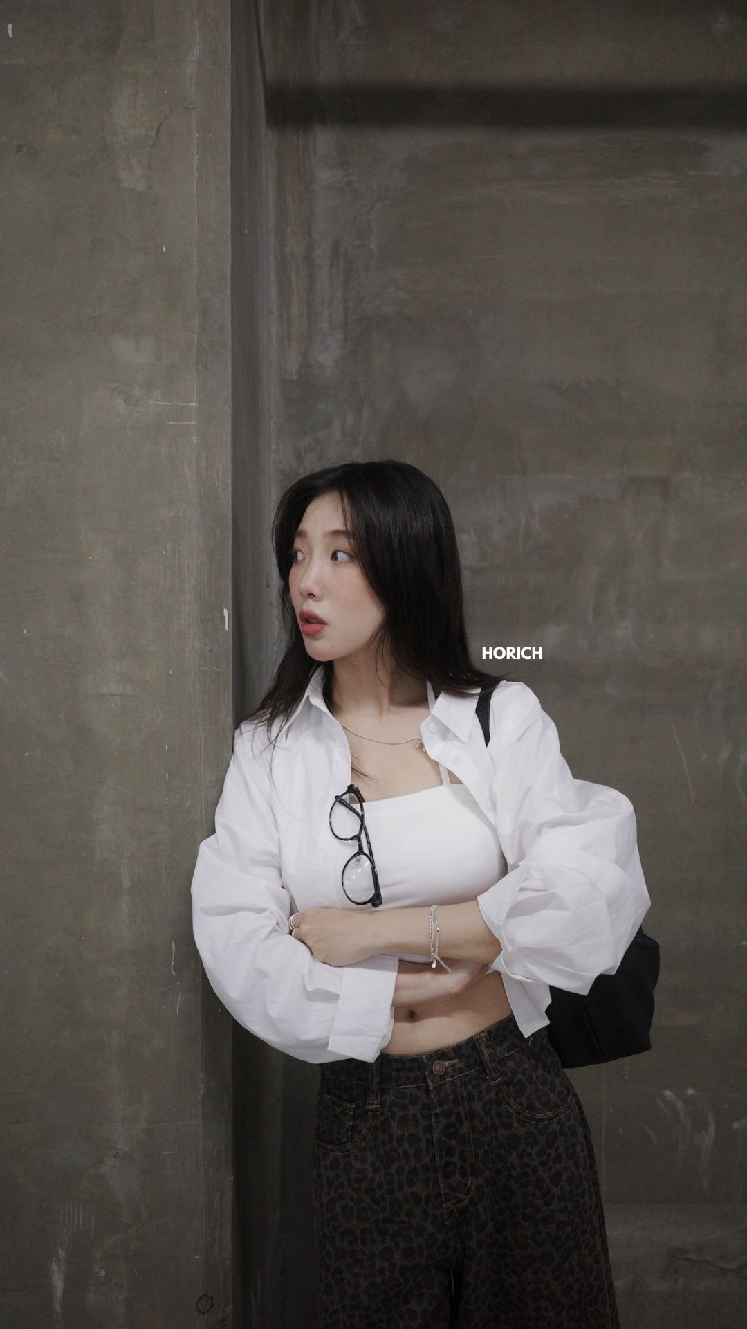 𝗝𝘂𝗻.𝟭𝟲 / 2838-短版挺襯衫(4色)-白色