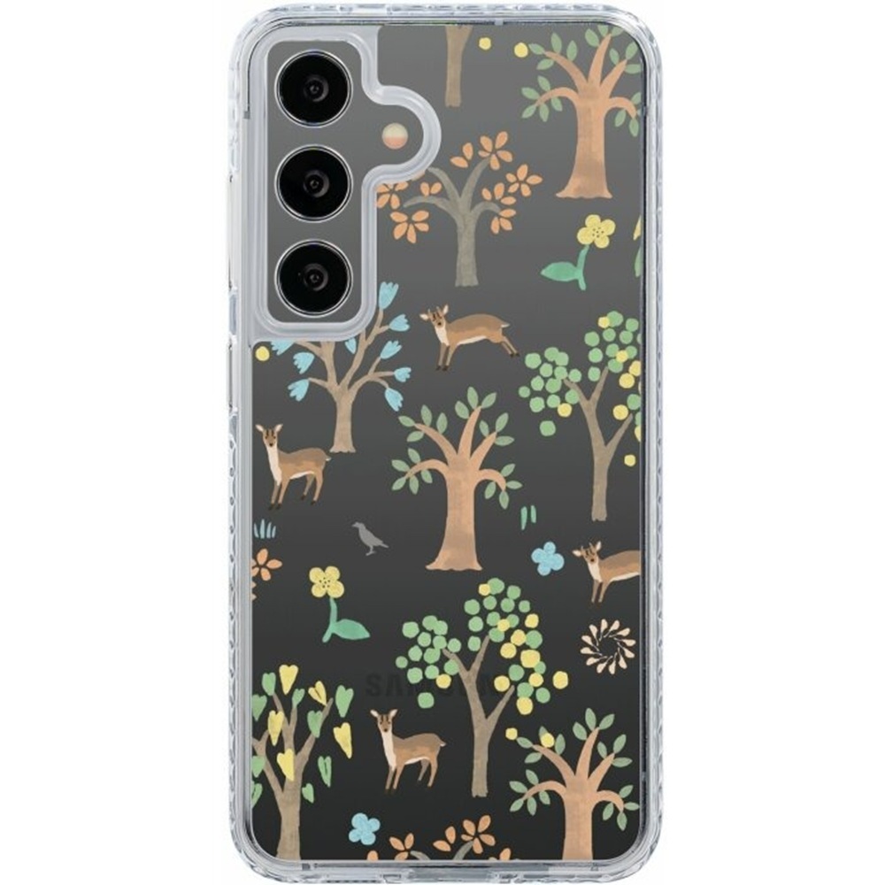 inblooom x The Hood Golden Case-Samsung Galaxy S24/S24+/S24 Ultra/Formosan Muntjac in Mountains/Sunny Day