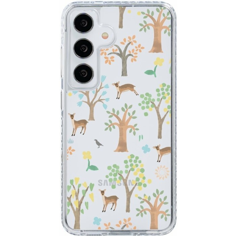 inblooom x The Hood Golden Case-Samsung Galaxy S24/S24+/S24 Ultra/Formosan Muntjac in Mountains/Sunny Day