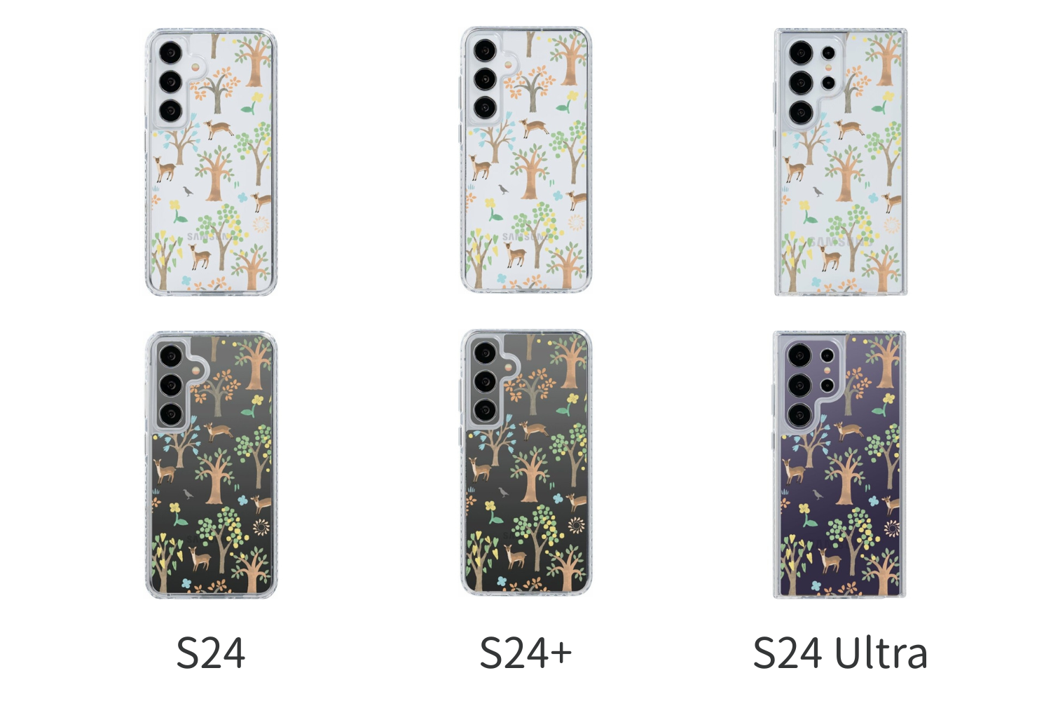 印花樂聯名三星手機殼/Samsung Galaxy S24/S24+/S24 Ultra/山羌之森/白晝