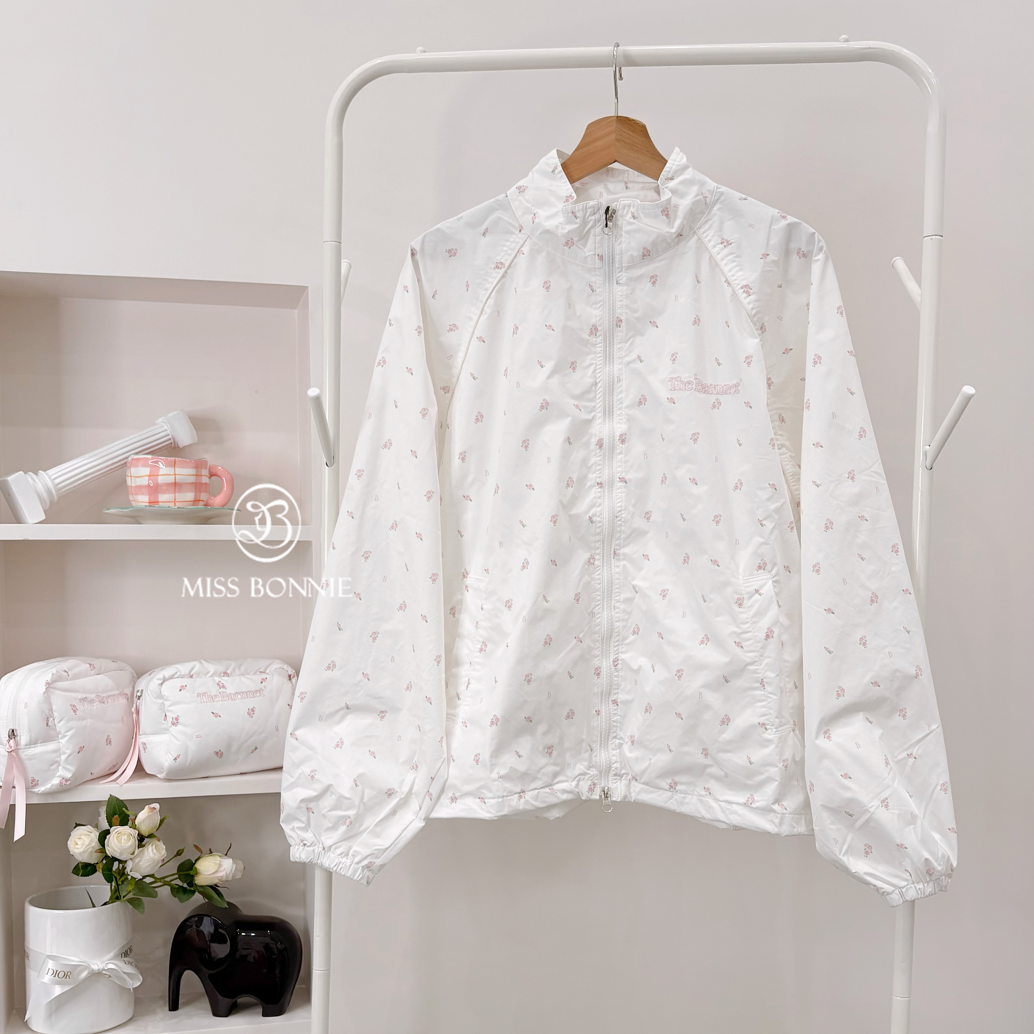 The Barnnet-小碎花立領外套