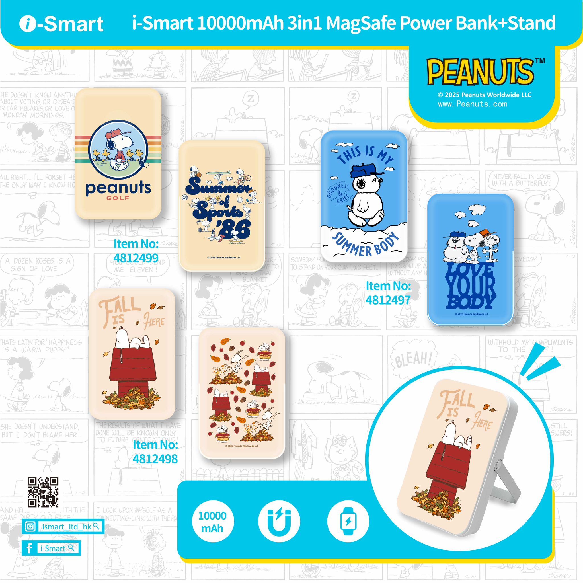 i-Smart 10000mAh 3in1 MagSafe Power Bank&Stand