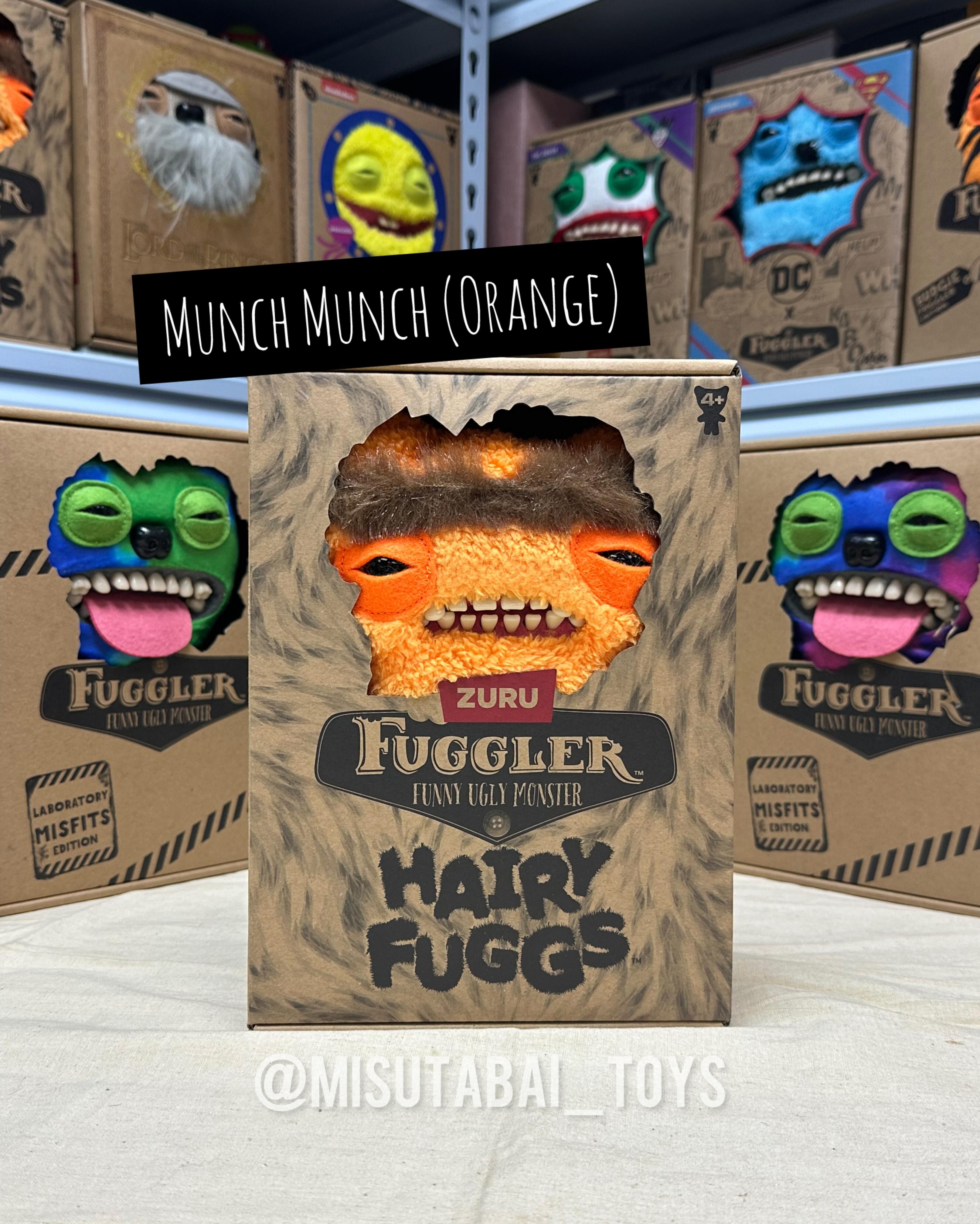 FG77370 Fuggler Hairy Fugg - Munch Munch (Orange)