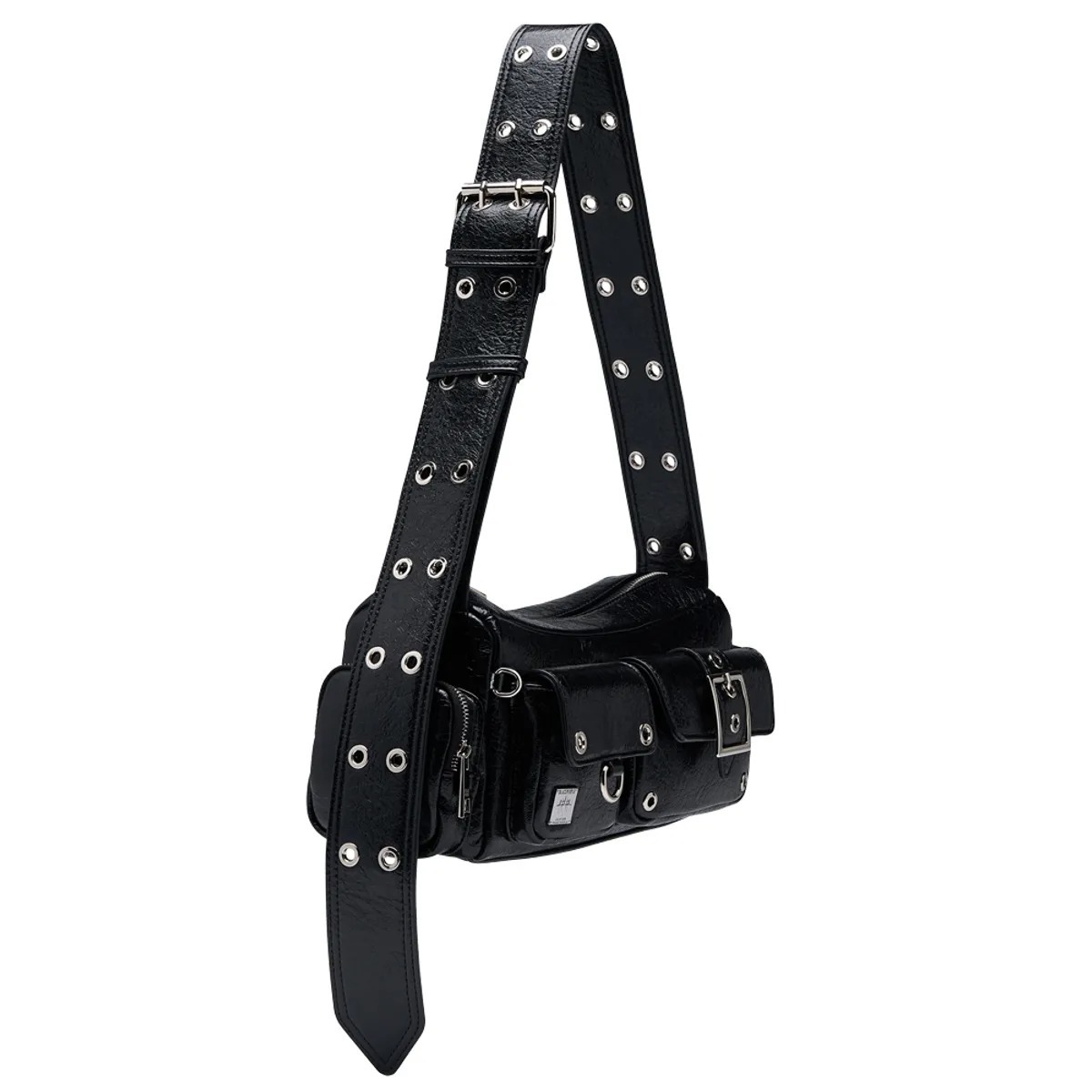 BLACK PURPLE Mini Fortress Bag