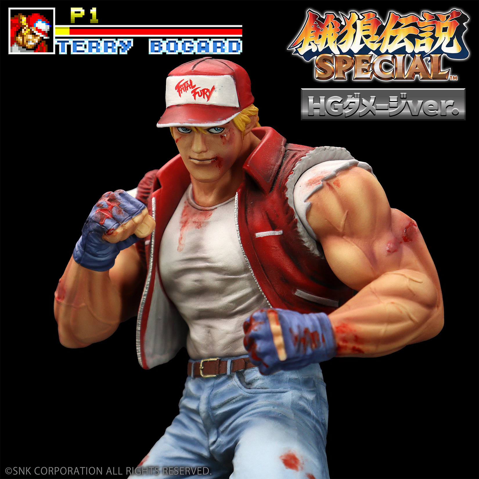 THE KING OF COLLECTORS'24 EX "Fatal Fury Special" Terry Bogard (HG Damage Ver.)