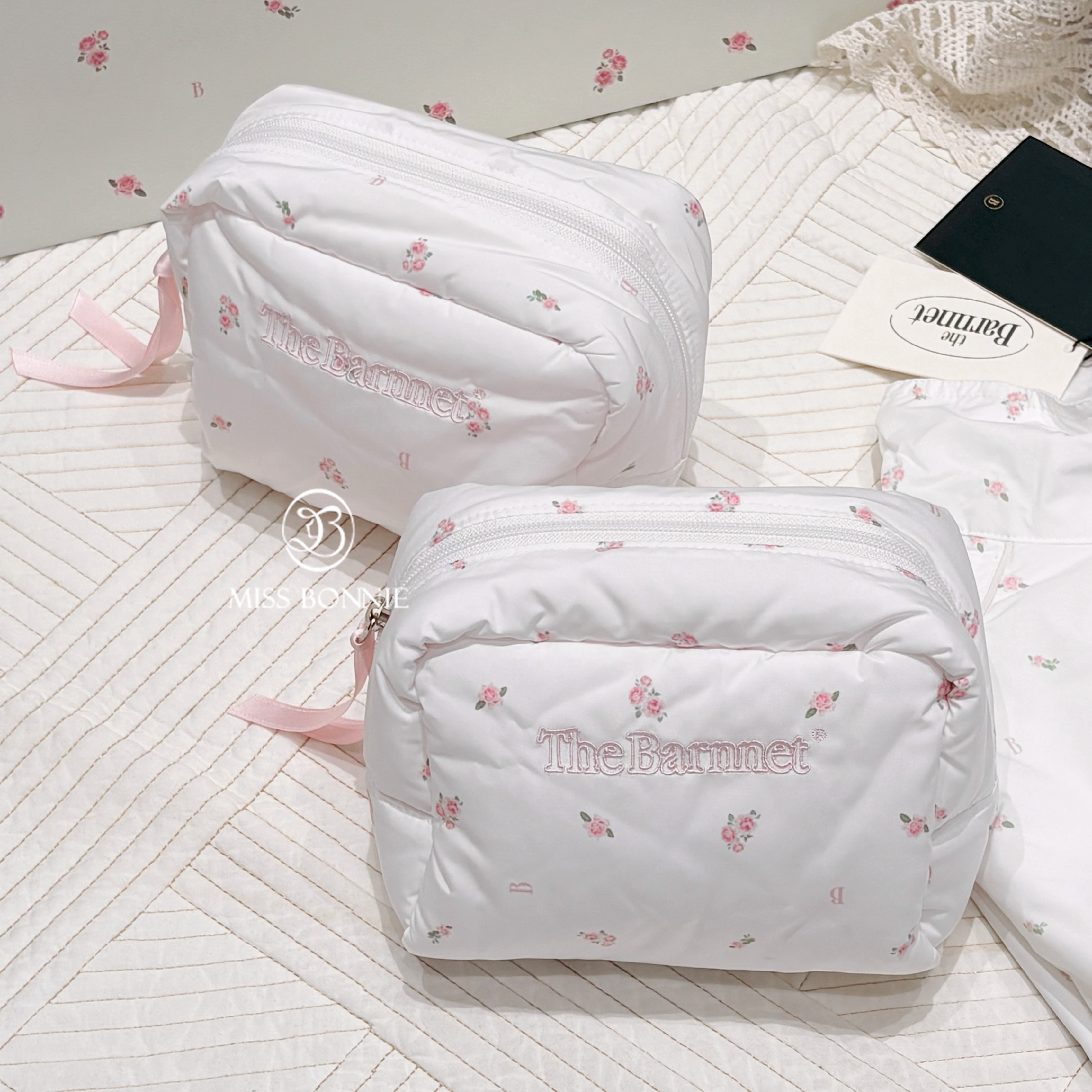 The Barnnet-小碎花化妝包(共2色)