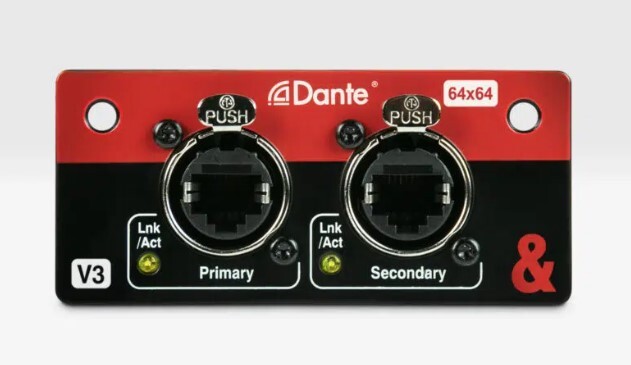 Allen & Heath - SQ Dante 64×64