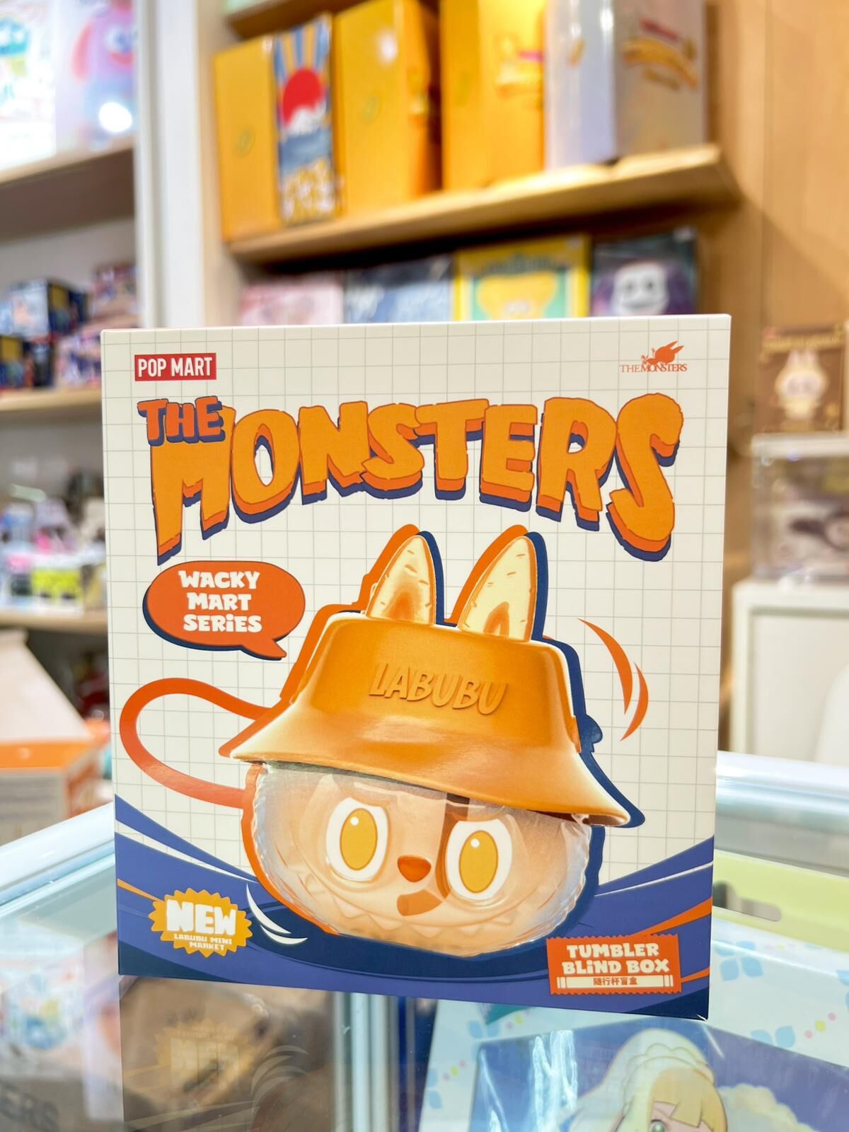 Labubu THE MONSTERS 怪味便利店系列-隨行杯盲盒 ( POP MART )