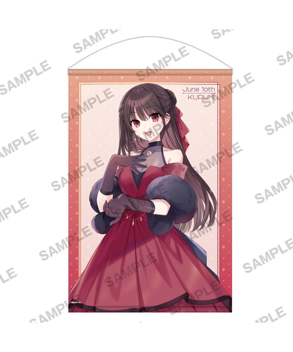 預購-『約會大作戰DATE A LIVE』狂三誕生祭2025　B2掛軸【日本進口精品】