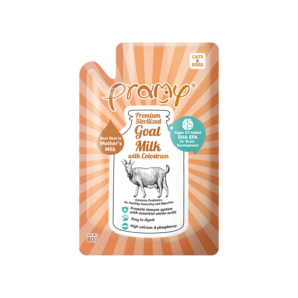 Pramy 滅菌山羊奶 (初乳+藻油+益生菌)