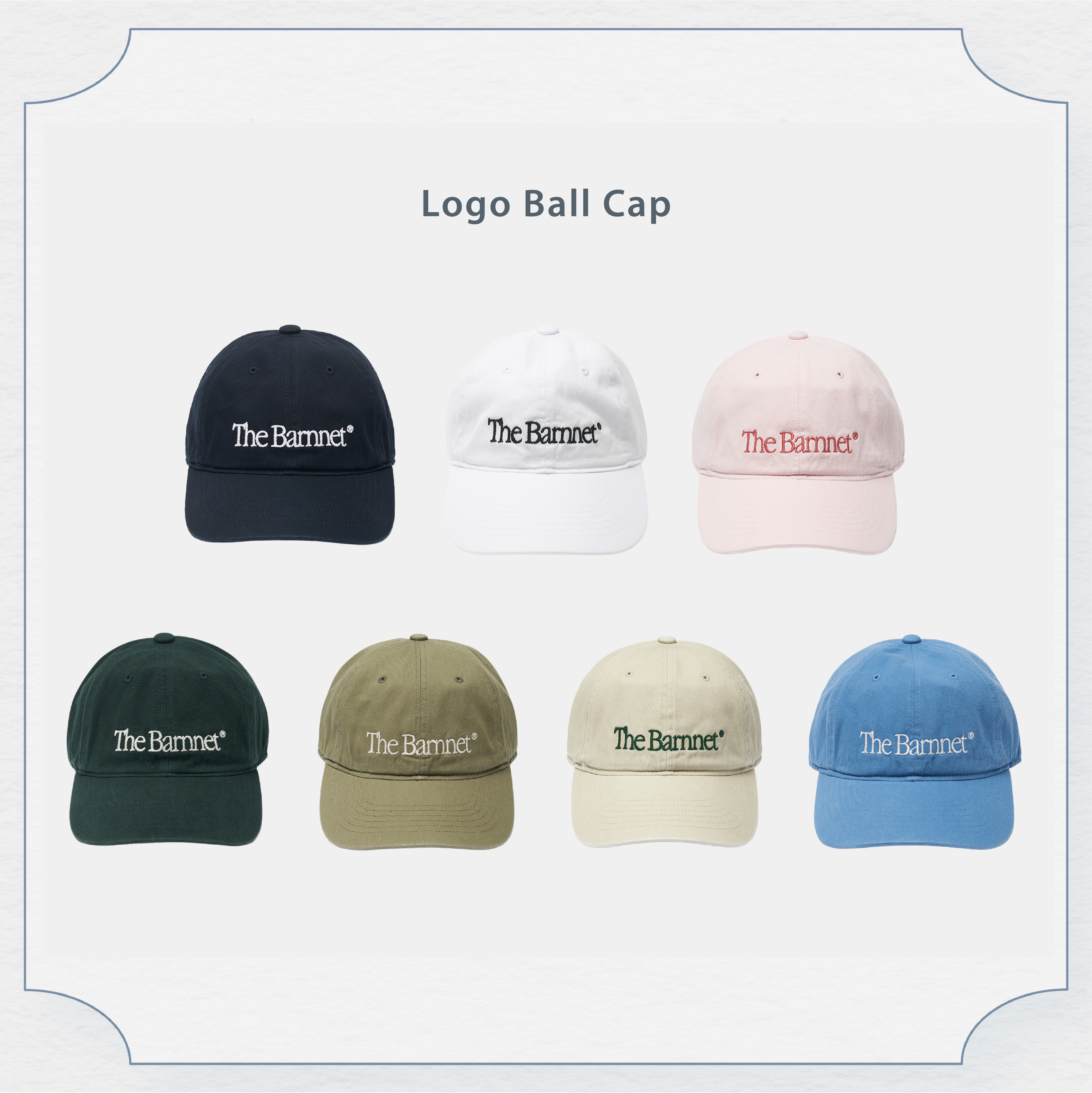 The Barnnet經典LOGO老帽(現貨3色)
