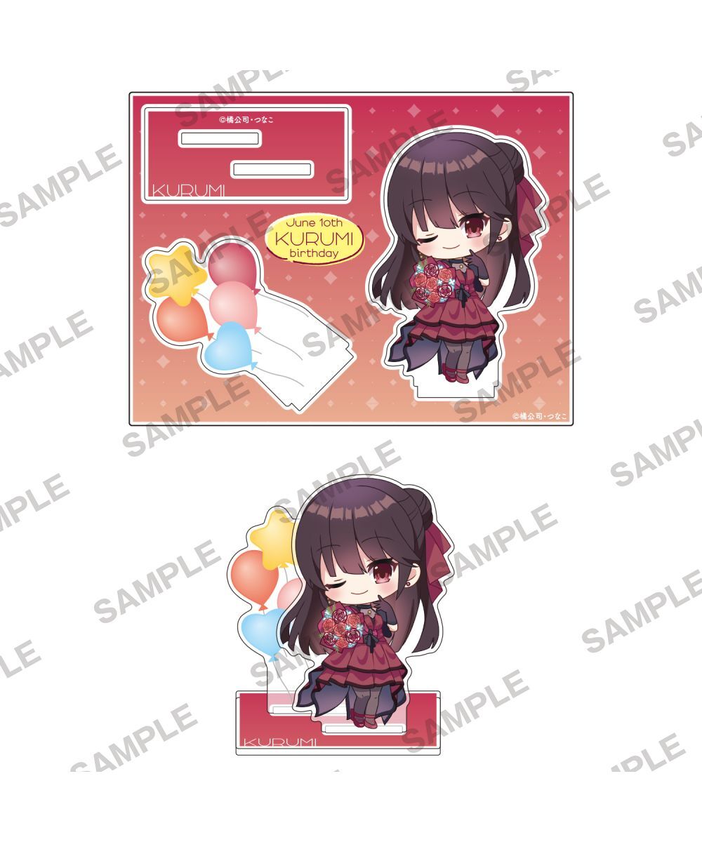 預購-『約會大作戰DATE A LIVE』狂三誕生祭2025　Q版壓克力立牌【日本進口精品】