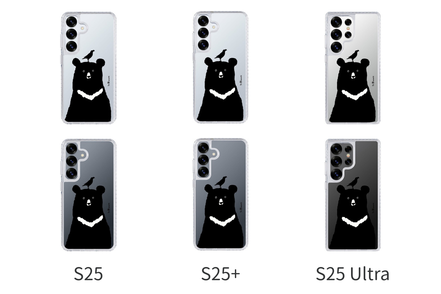 印花樂聯名三星手機殼/Samsung Galaxy S25/S25+/S25 Ultra/印花動物園/台灣黑熊與八哥