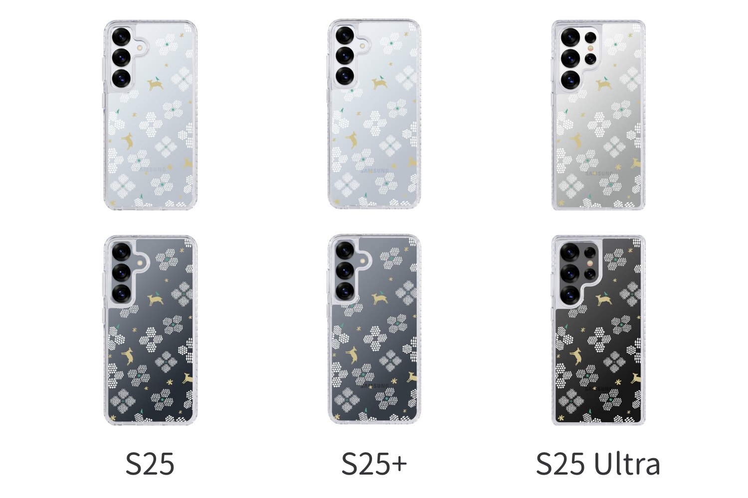 印花樂聯名三星手機殼/Samsung Galaxy S25/S25+/S25 Ultra/花開原野/透白