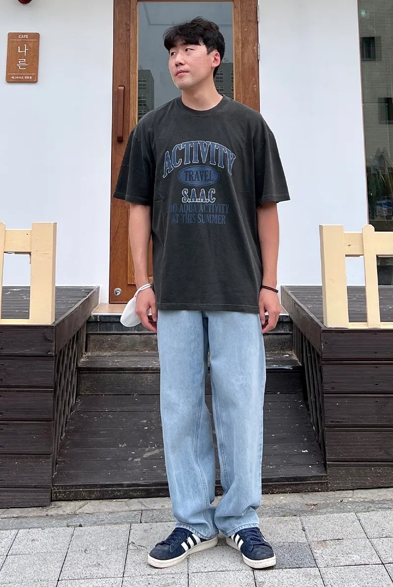 TRAVEL ACTIVITY CLUB PIGMENT OVERFIT TEE