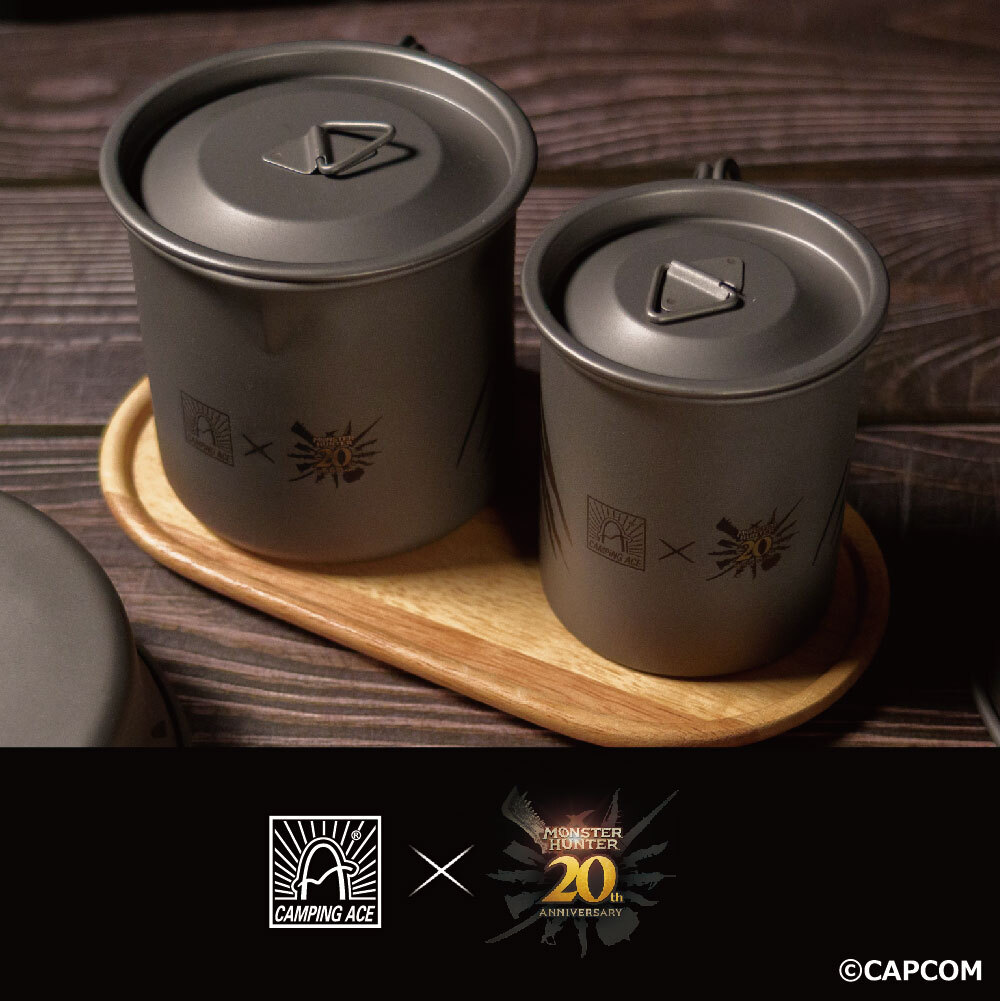 野樂Camping Ace 魔物獵人聯名 馬克杯－(300/500ml)