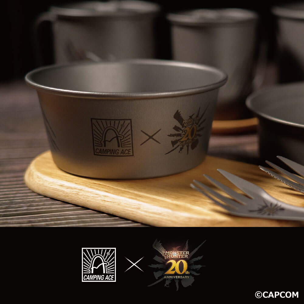 野樂Camping Ace 魔物獵人聯名 雪拉杯 450ml