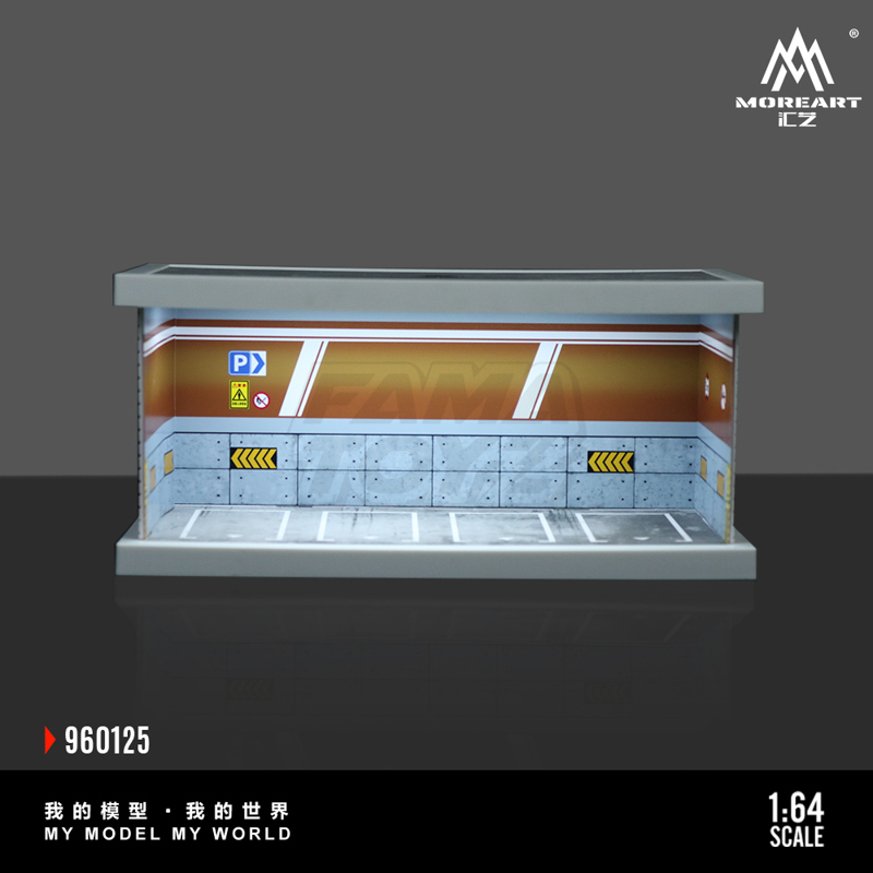 MOREART DIORAMA UNDERGROUND PARKING GARAGE A