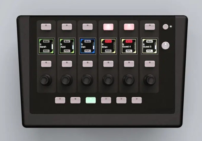 Allen & Heath -  IP6 Six Rotary Remote Controller