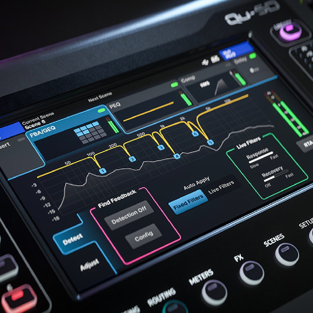 Allen & Heath Allen & Heath / Qu系列 數位混音器 (Qu5/Qu6/Qu7/Qu5D/Qu6D/Qu7D) 第 3 張圖片｜三峽錄音 / 音響