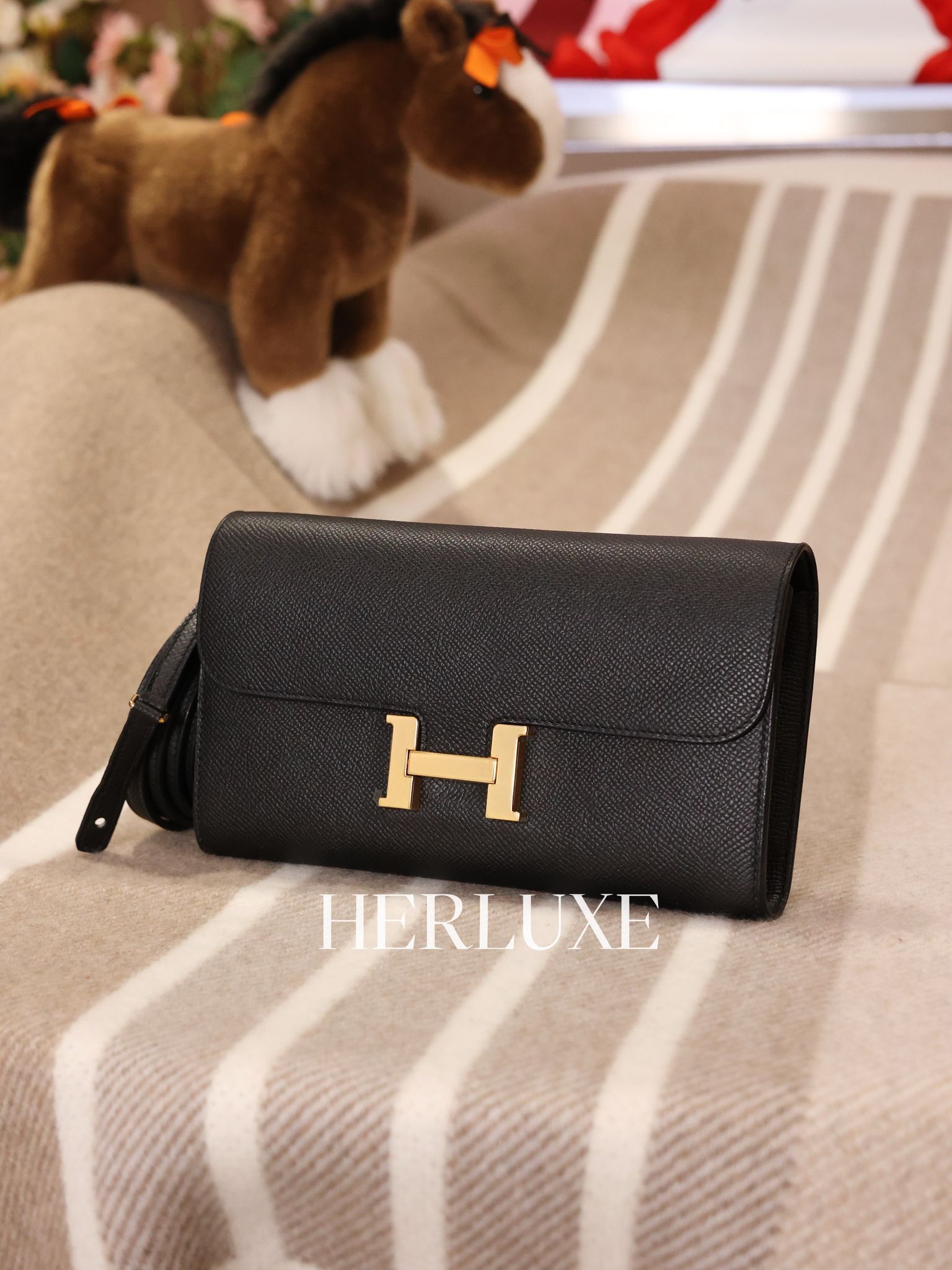 Constance to go 89 noir cc epsom Z (二手 98% new）