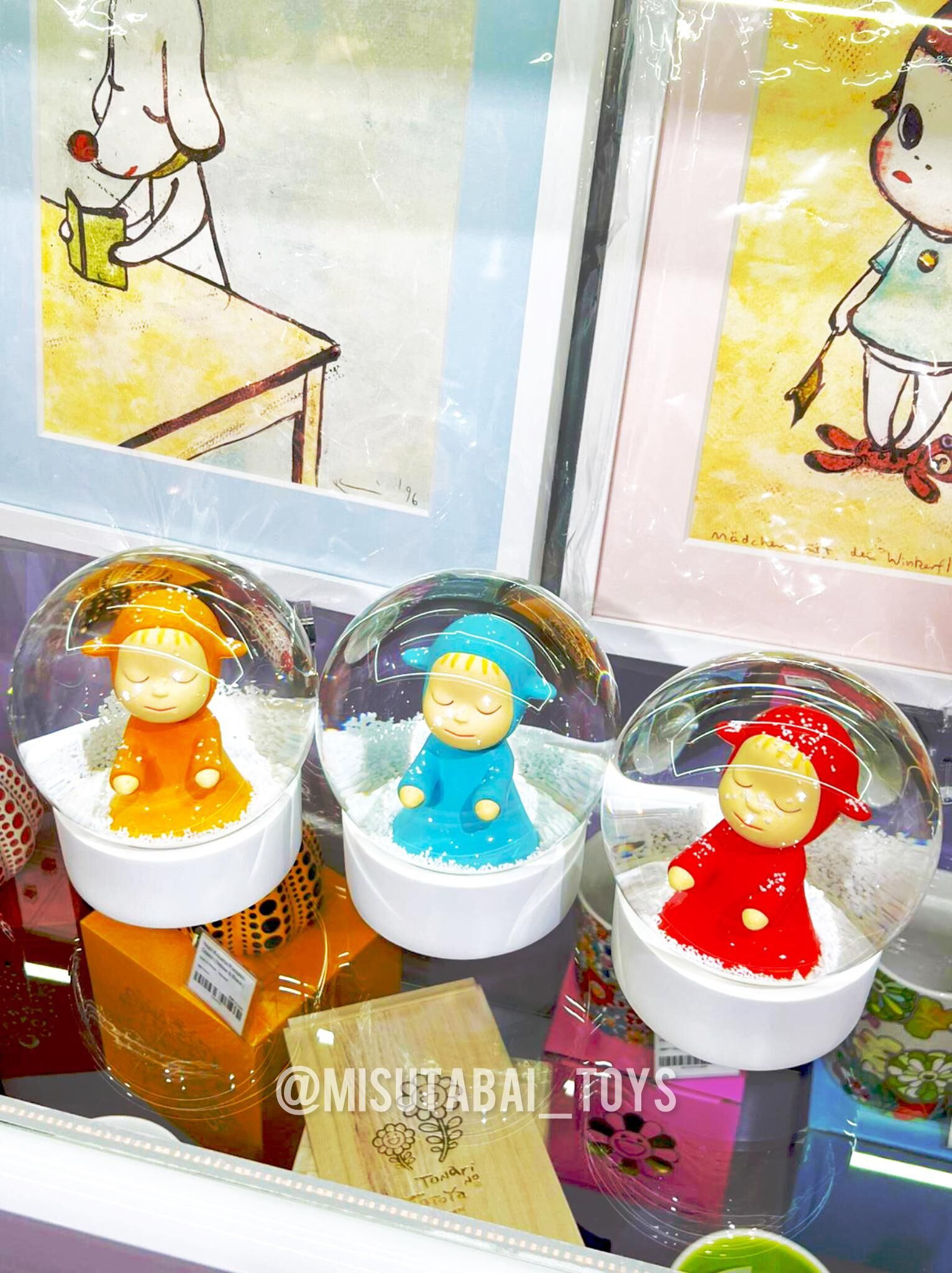 Yoshitomo Nara Little Wanderer Snow Globe