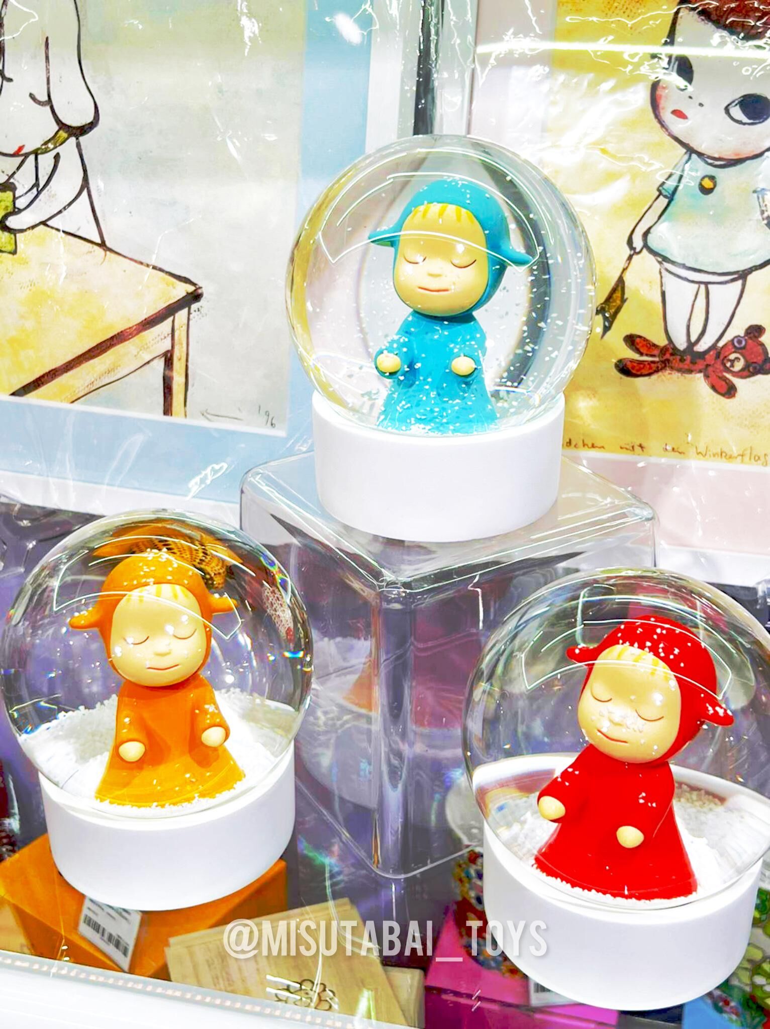 Yoshitomo Nara Little Wanderer Snow Globe
