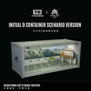 MOREART DIORAMA INITIAL D CONTAINER SCENE VERSION B