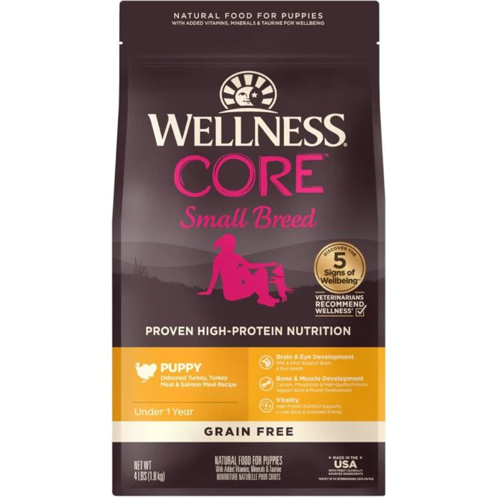 Wellness Core  無榖物小型幼犬配方4lb( 新包裝)