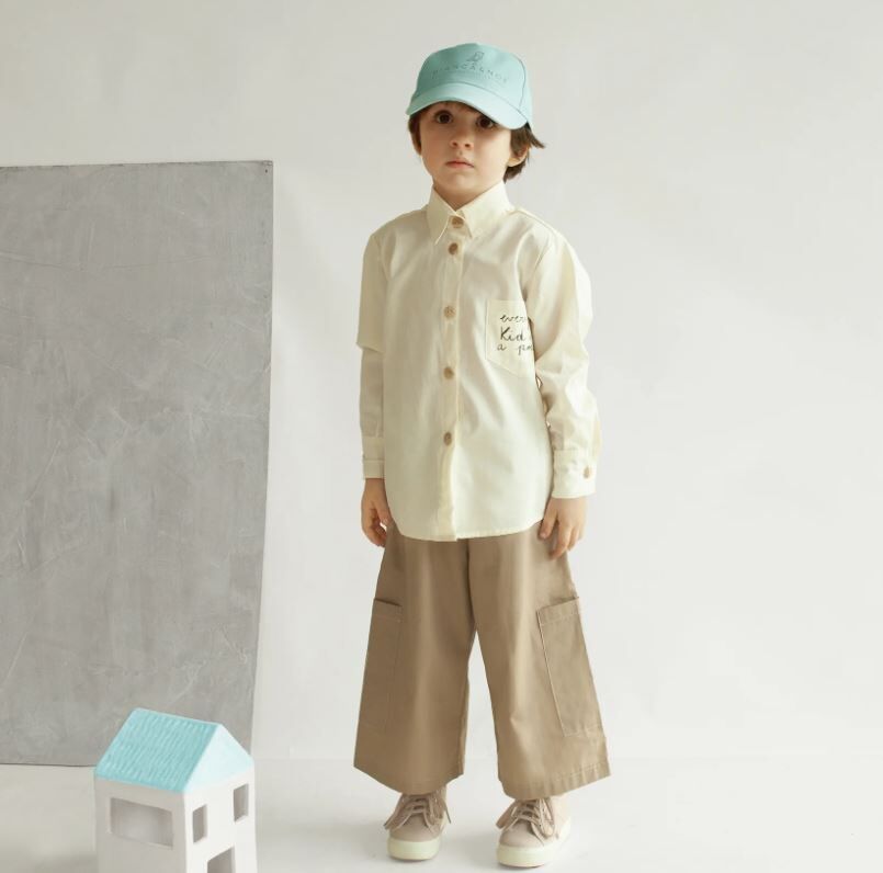 BIANCA & NOE 大口袋塗鴉寬褲 Dante pants-Helzenut