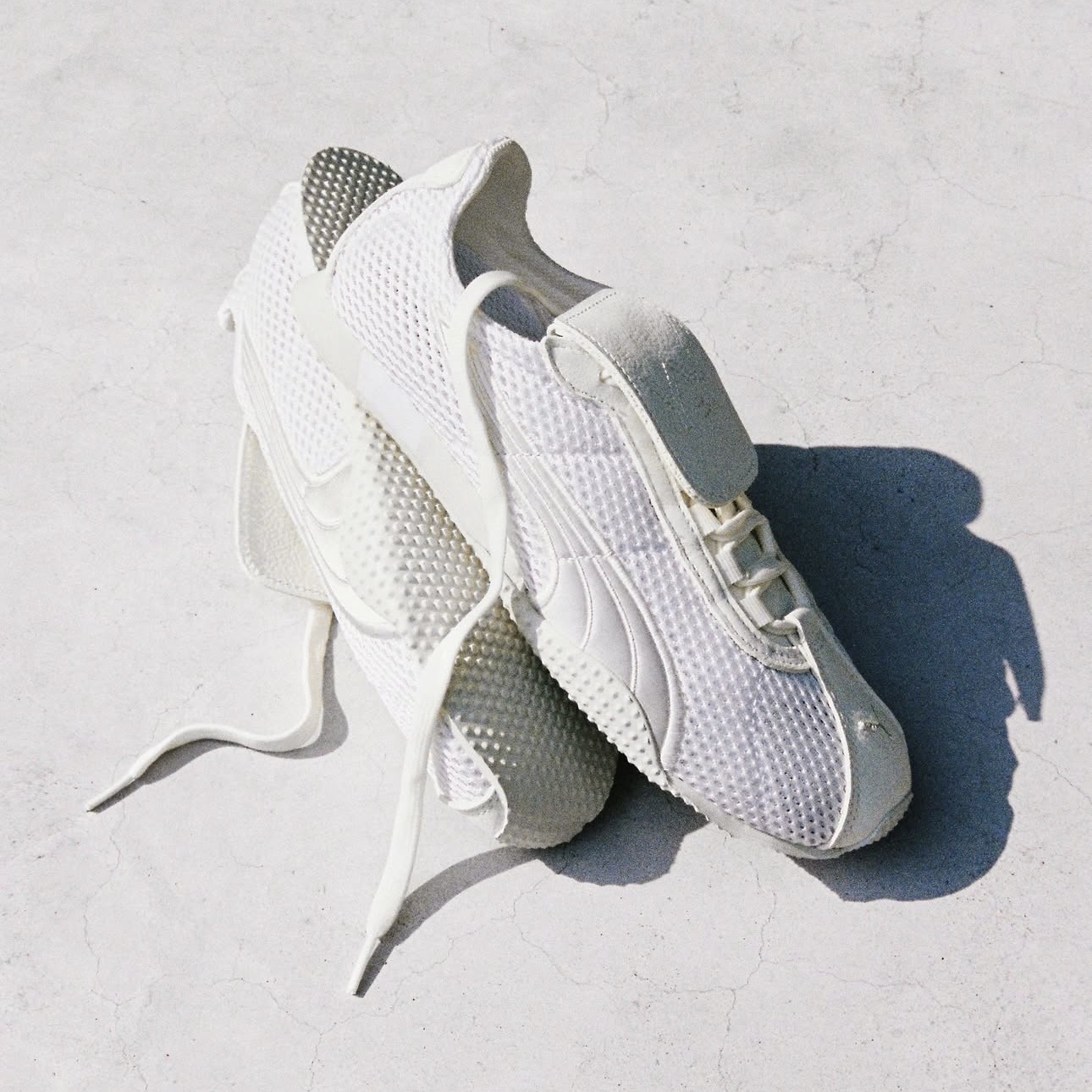 OPEN YY x PUMA H-STREET 全白 翻蓋鞋舌 彪馬 聯名款 中性 405046-01