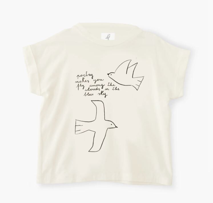 BIANCA & NOE 自由飛鳥T恤  Swallow  t-shirt