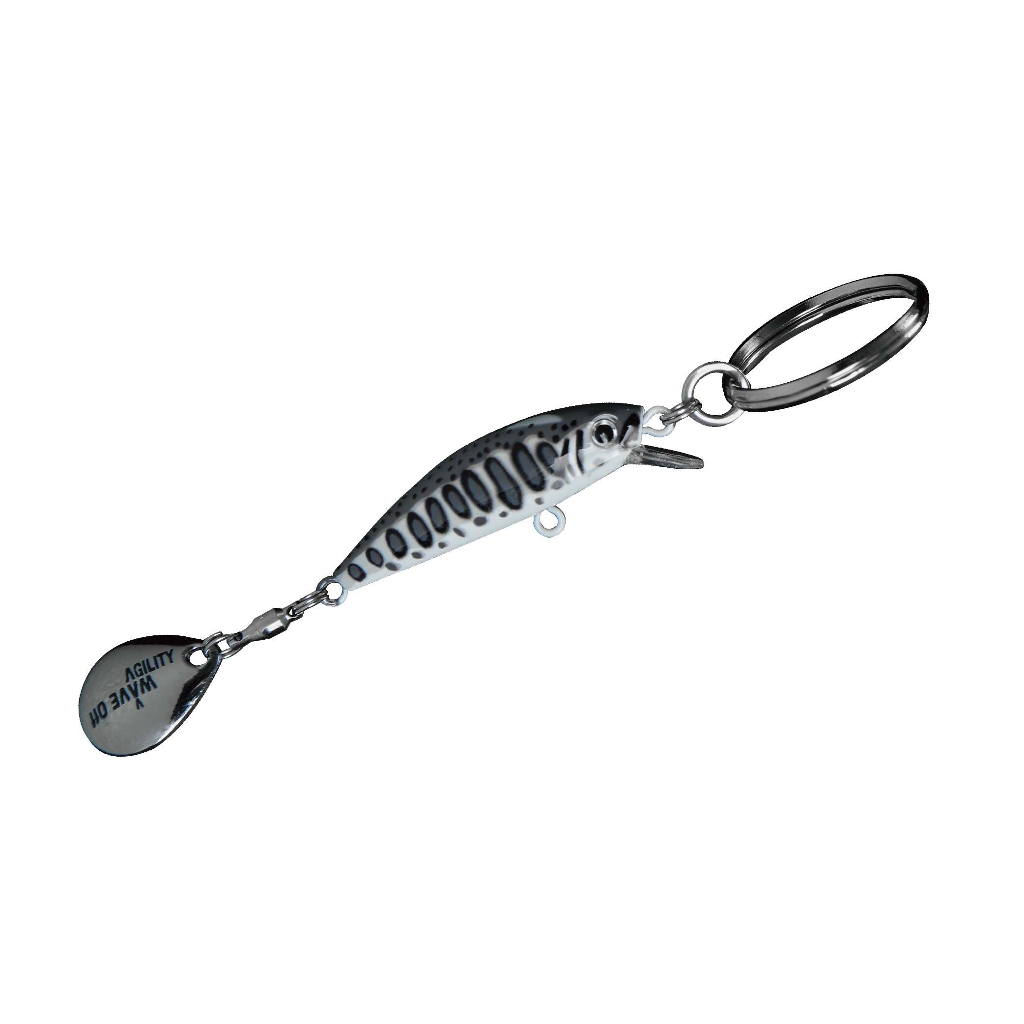 AGILITY x WAVE OFF｜聯名釣魚 假餌鑰匙圈