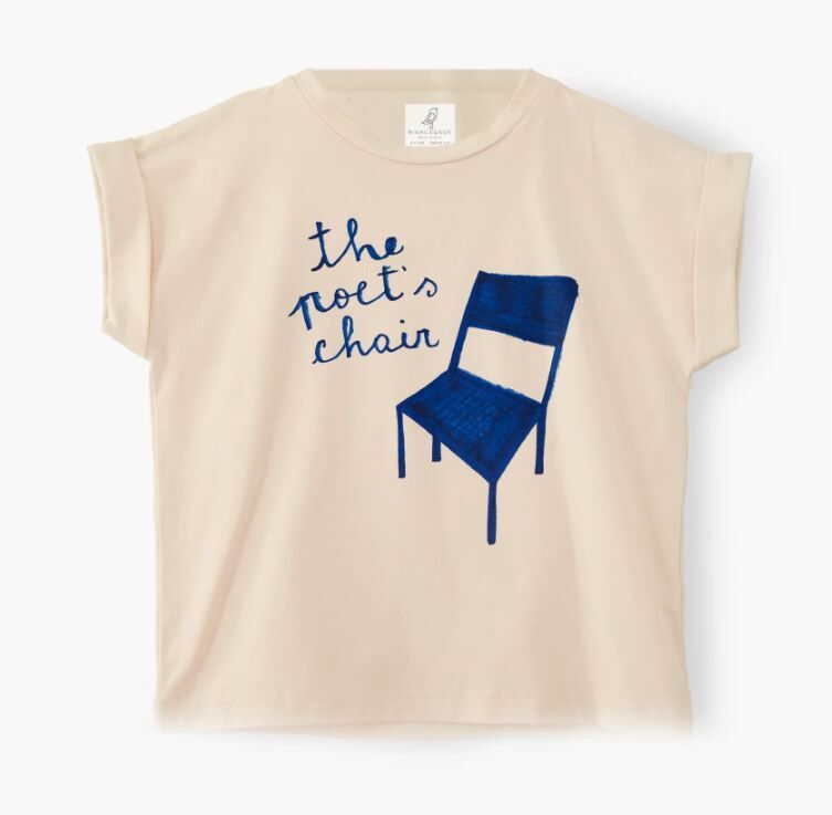 BIANCA & NOE 淡粉塗鴨T恤  Giosue’  t-shirt-light rose