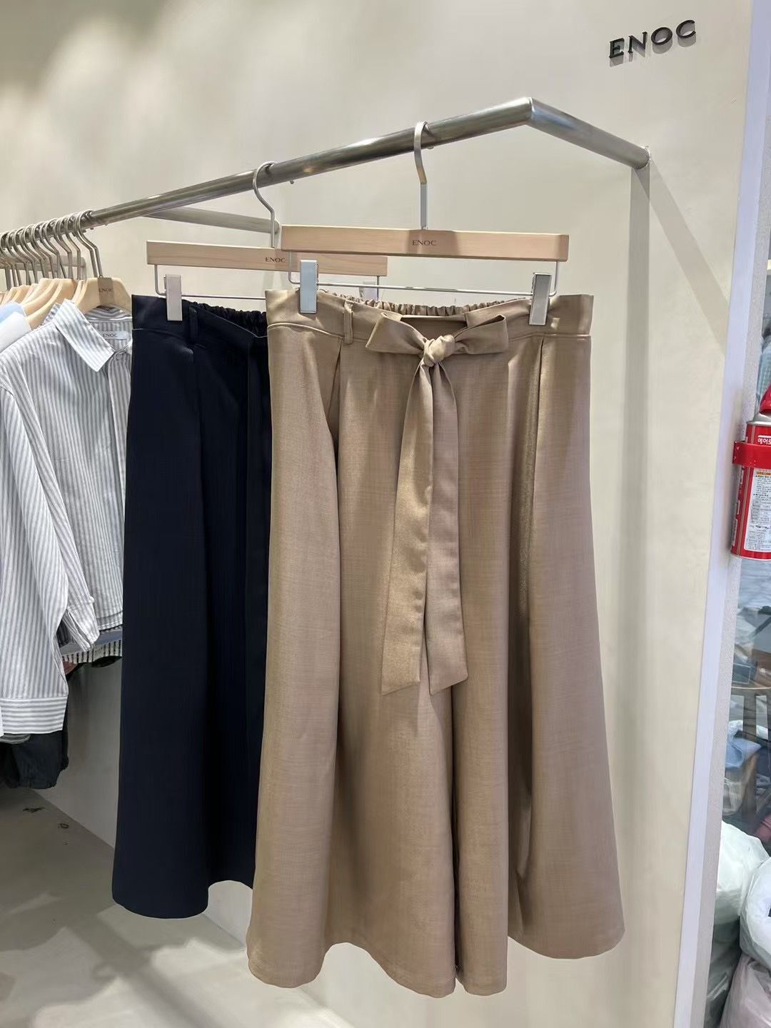 淨色鬆身裙褲 ENOC-032P