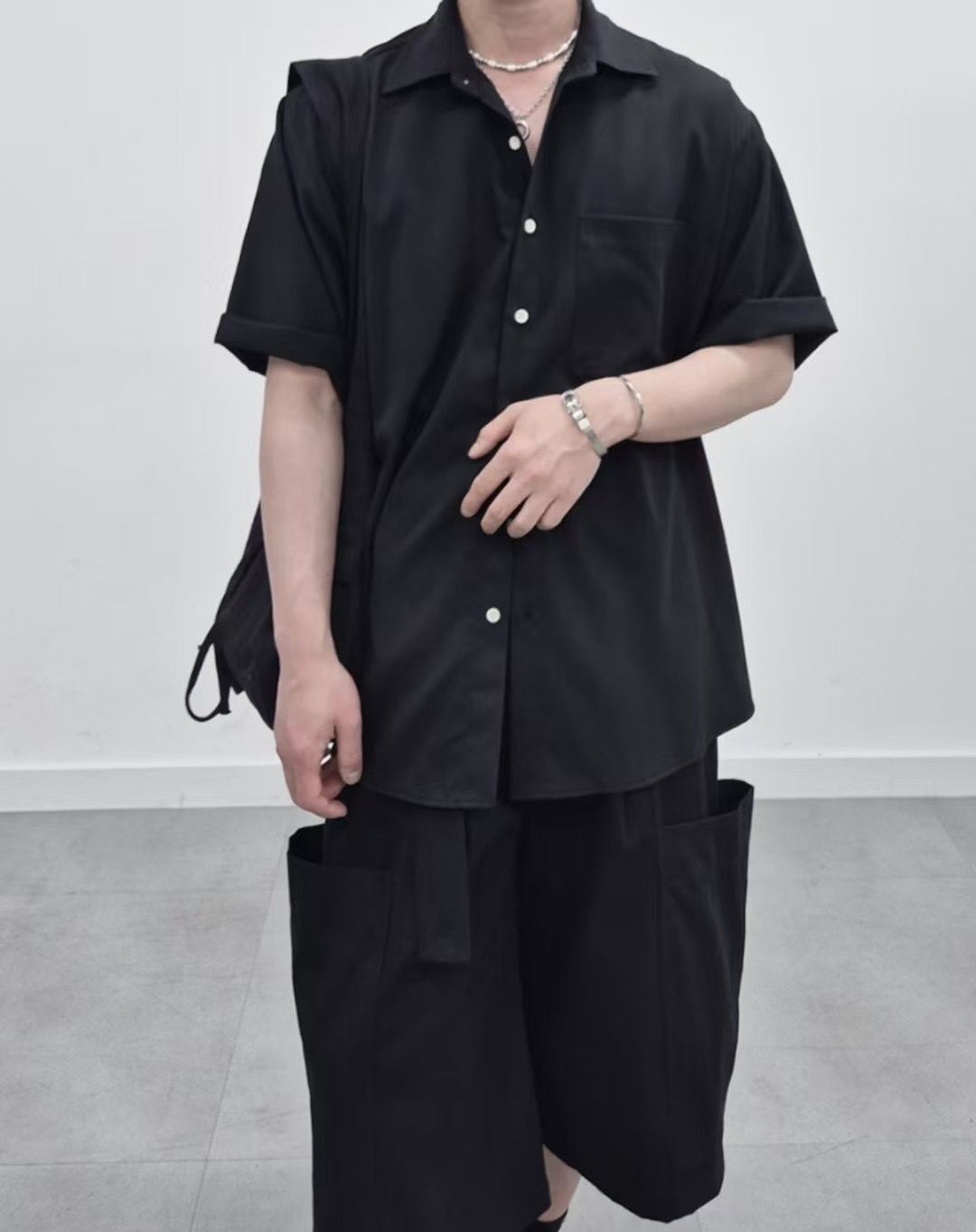 淨色短袖恤衫 ENOC-034S