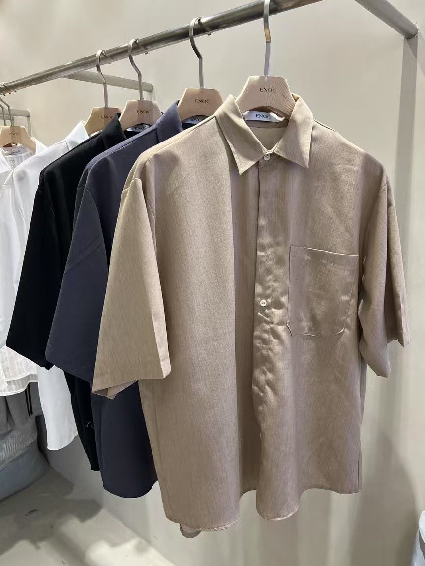 淨色短袖恤衫 ENOC-034S
