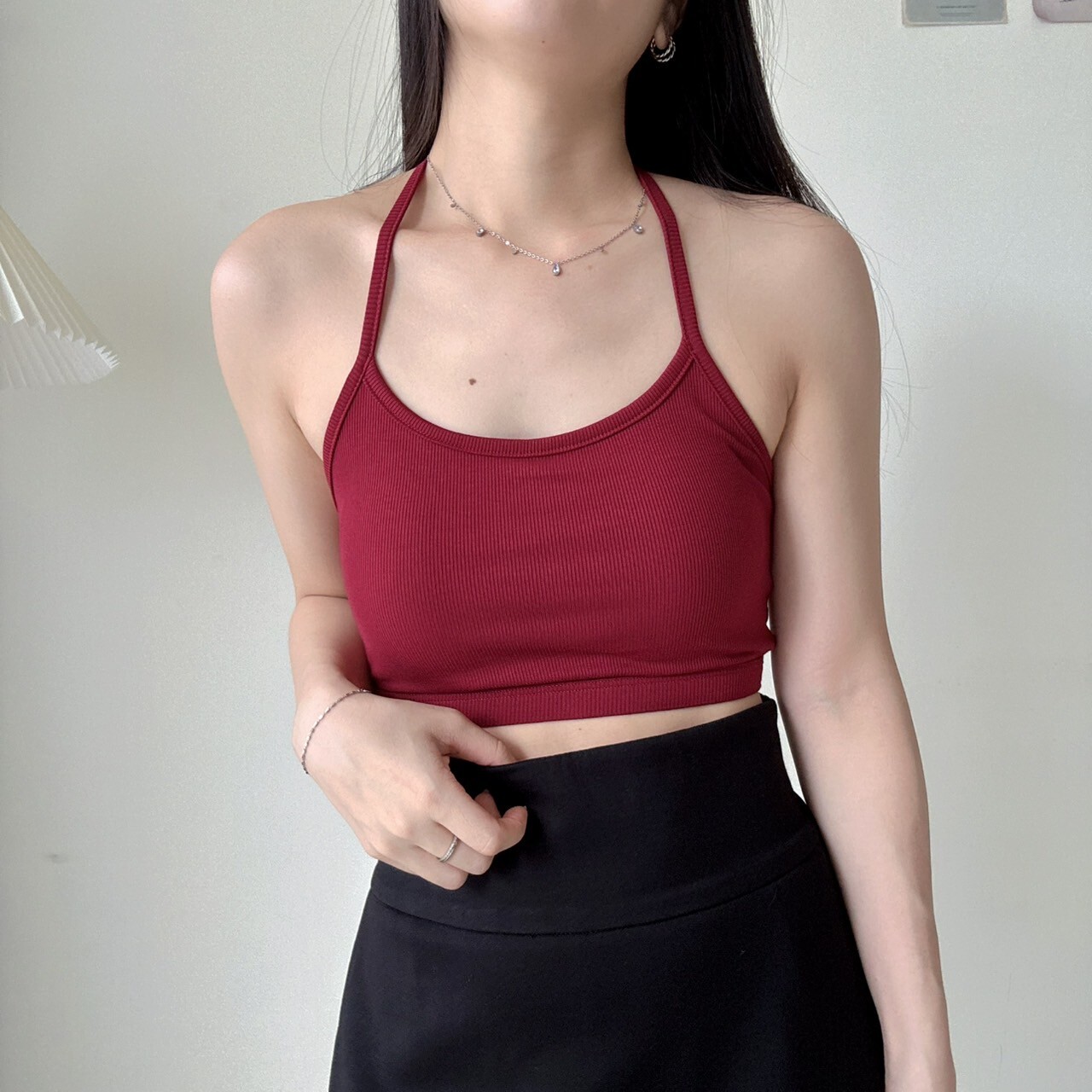 露出你的美背短版繞脖（bratop）（現貨）