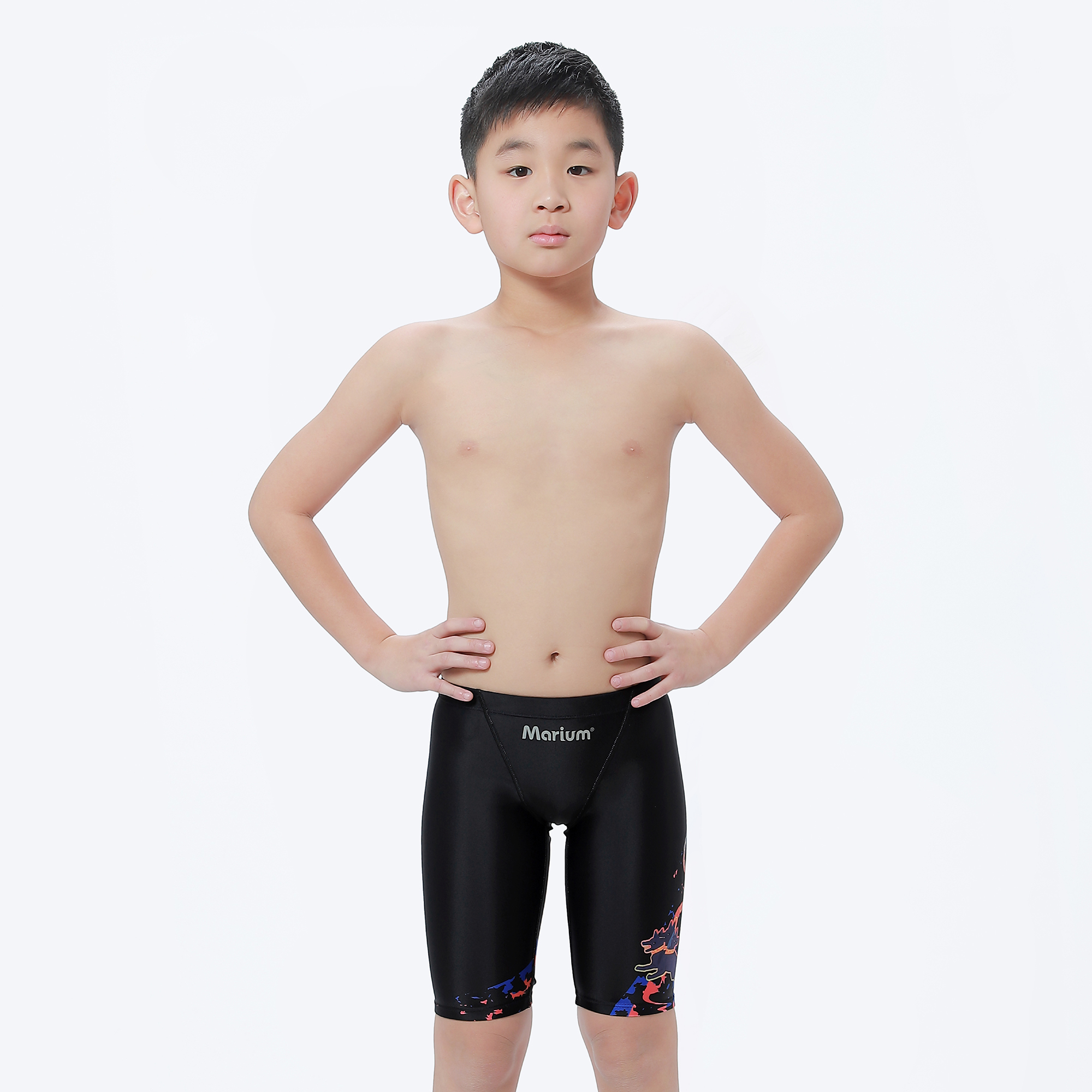 MAR-25125J 小男競賽馬褲 - 地獄三頭犬