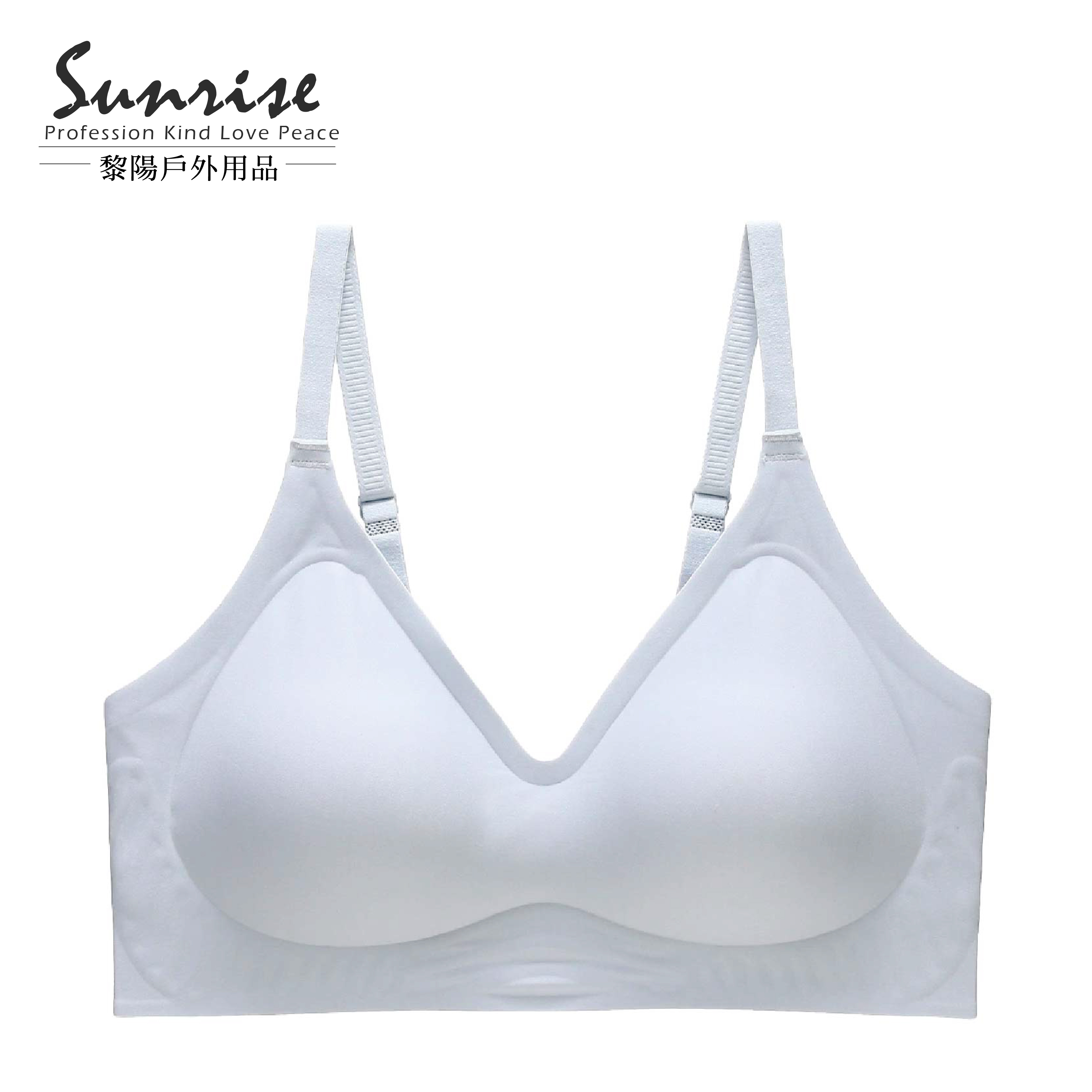 輕穩美型無痕胸衣 (5色) 無痕內衣/無鋼圈/高彈性/快乾/運動內衣 17HN0916