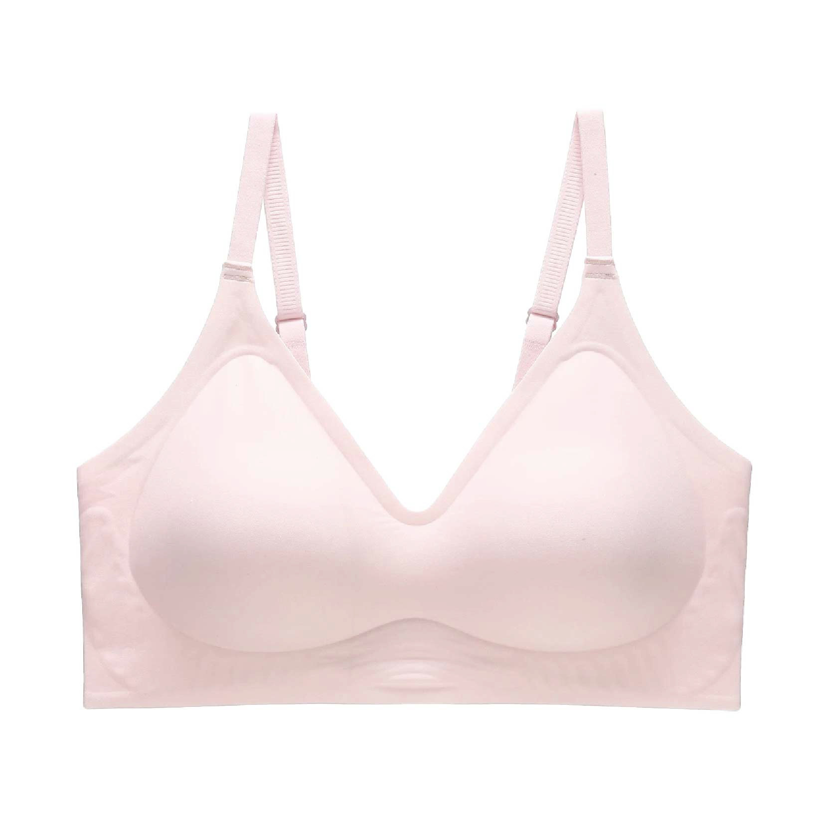 輕穩美型無痕胸衣 (5色) 無痕內衣/無鋼圈/高彈性/快乾/運動內衣 17HN0916