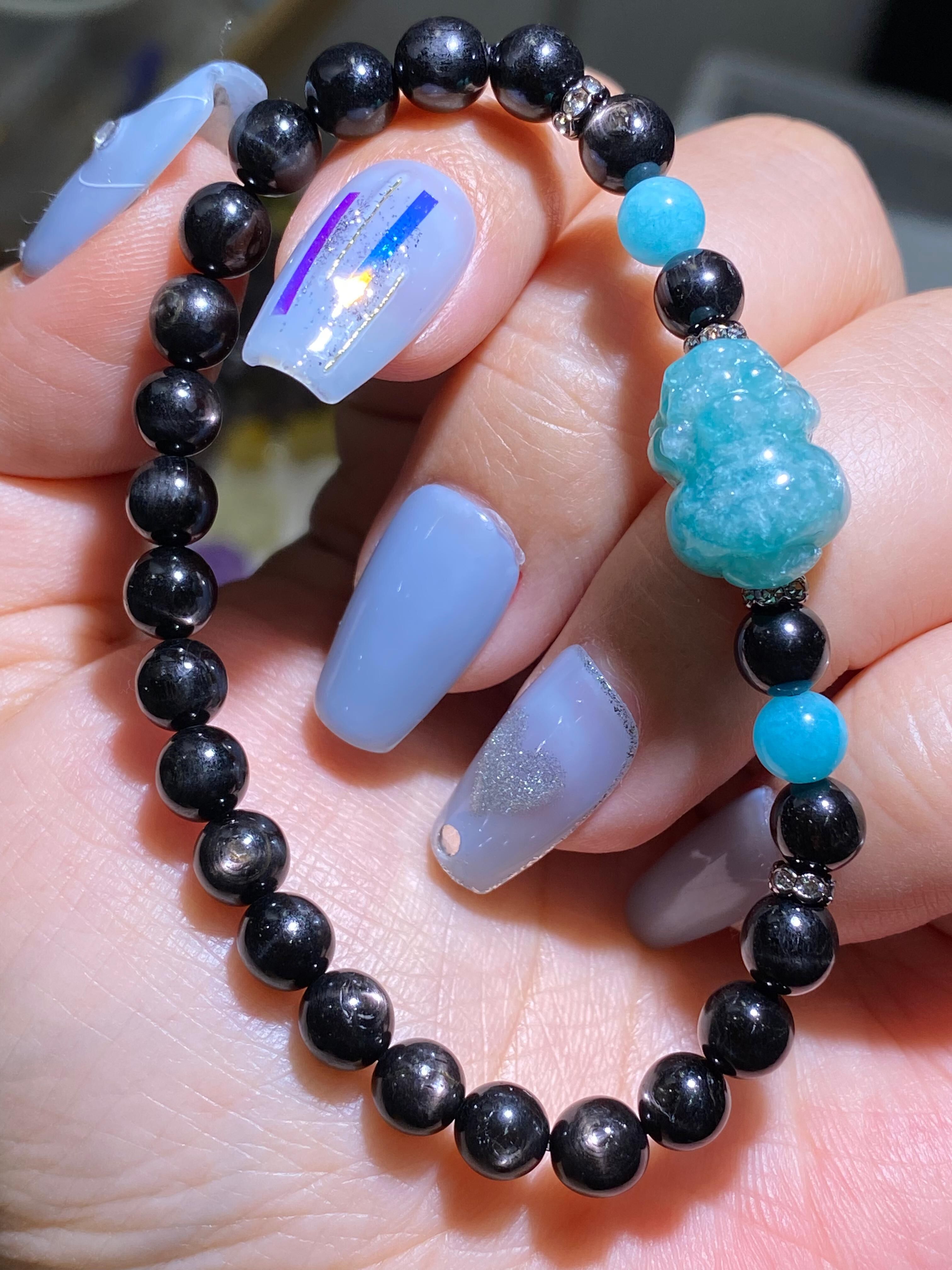 6-6.3MM金運石配天河貔貅