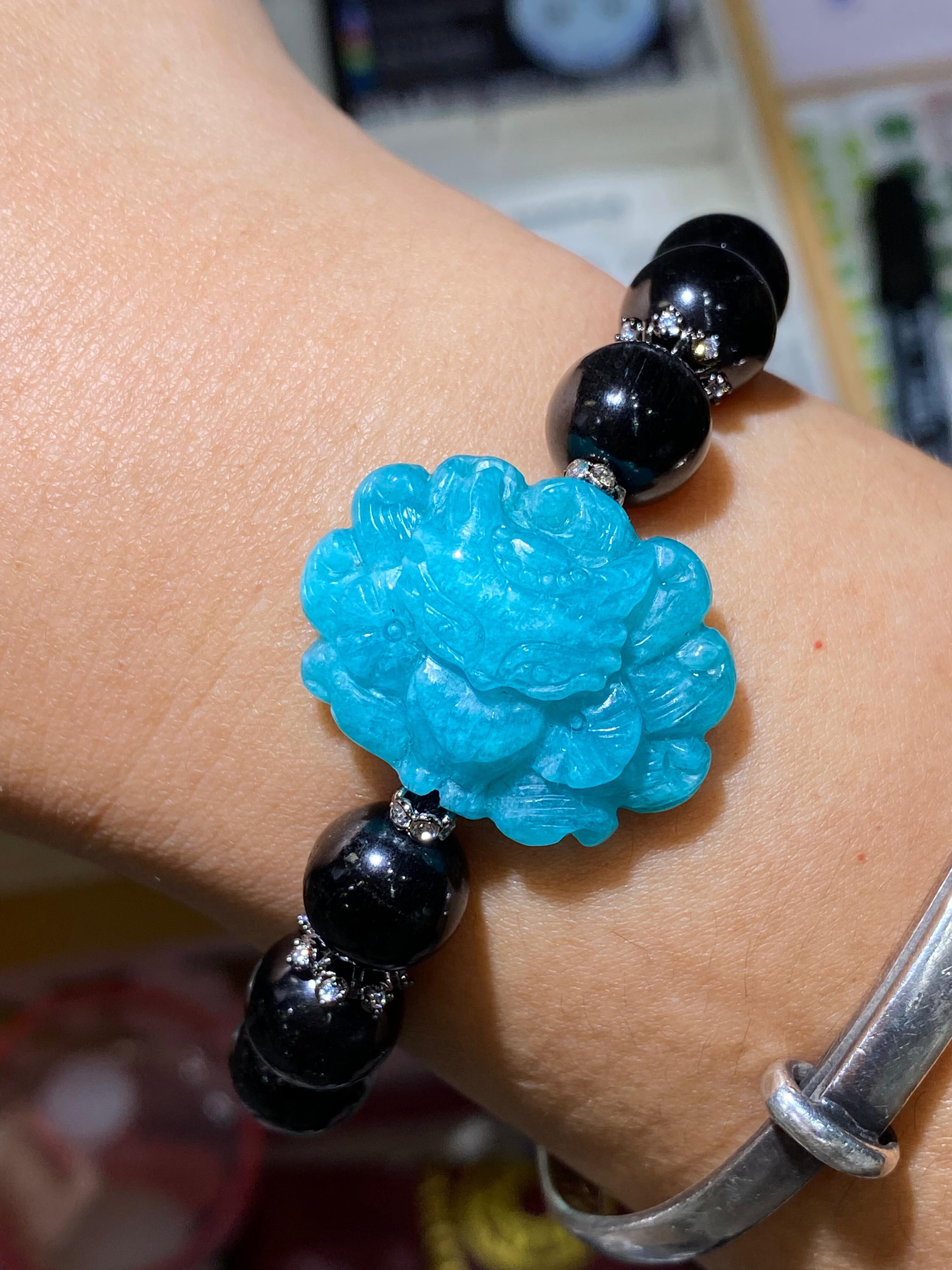 10.5-10.8MM金運石配天河石九尾狐