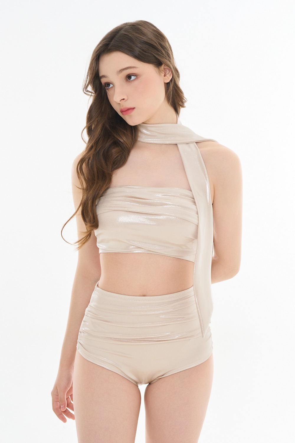 Lené Set - Shine Beige