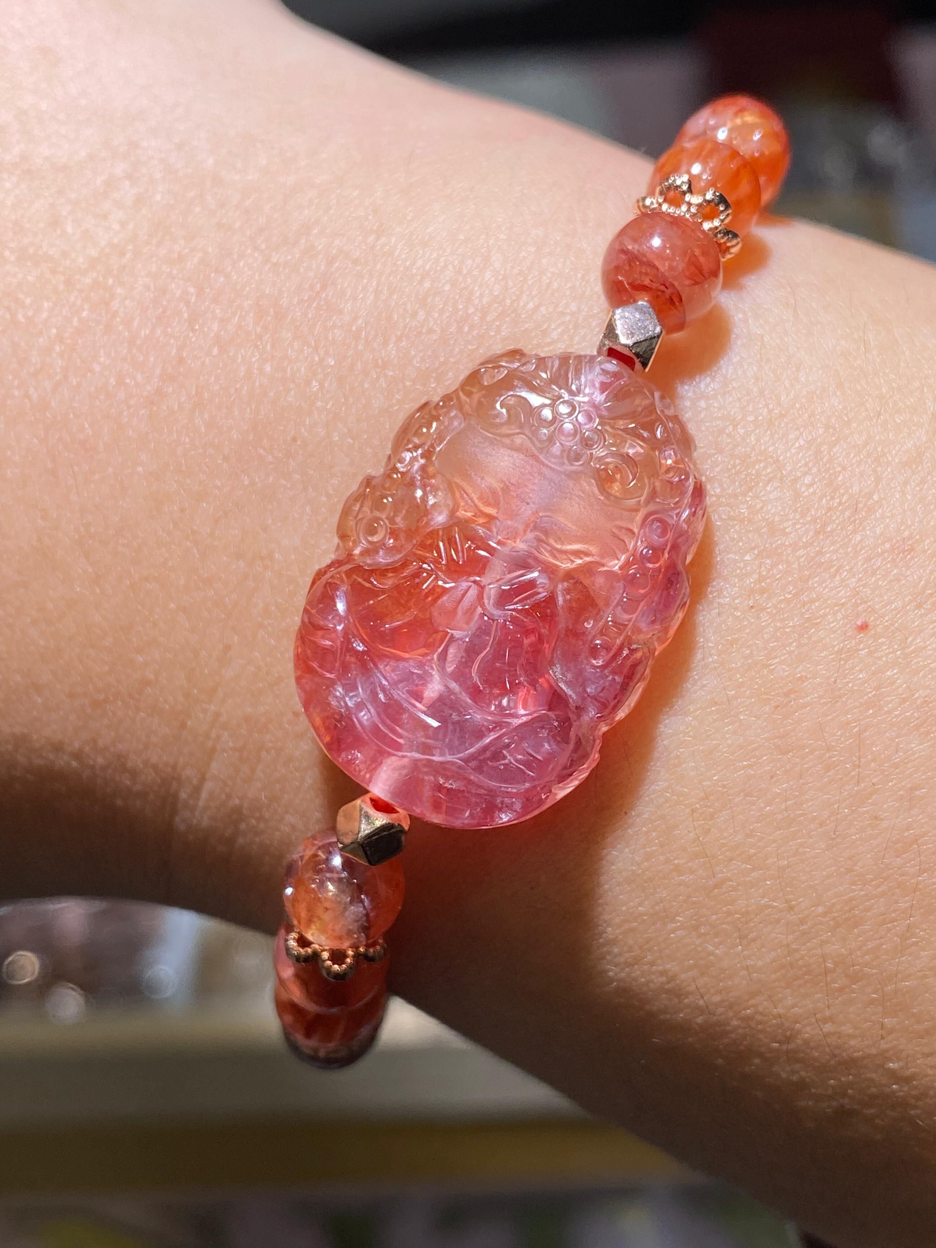 紅膠花修仙九尾手狐