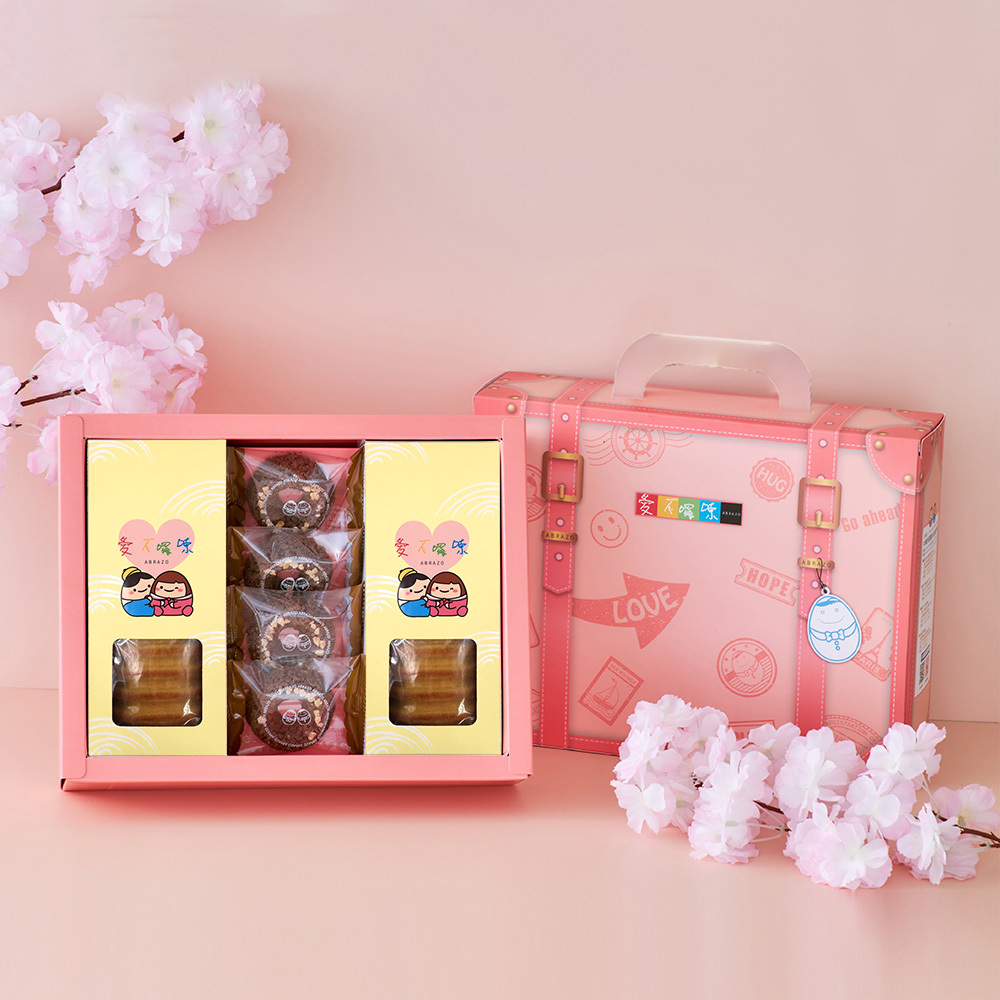 愛不囉嗦｜馨心相映 年輪蛋糕&餅乾禮盒