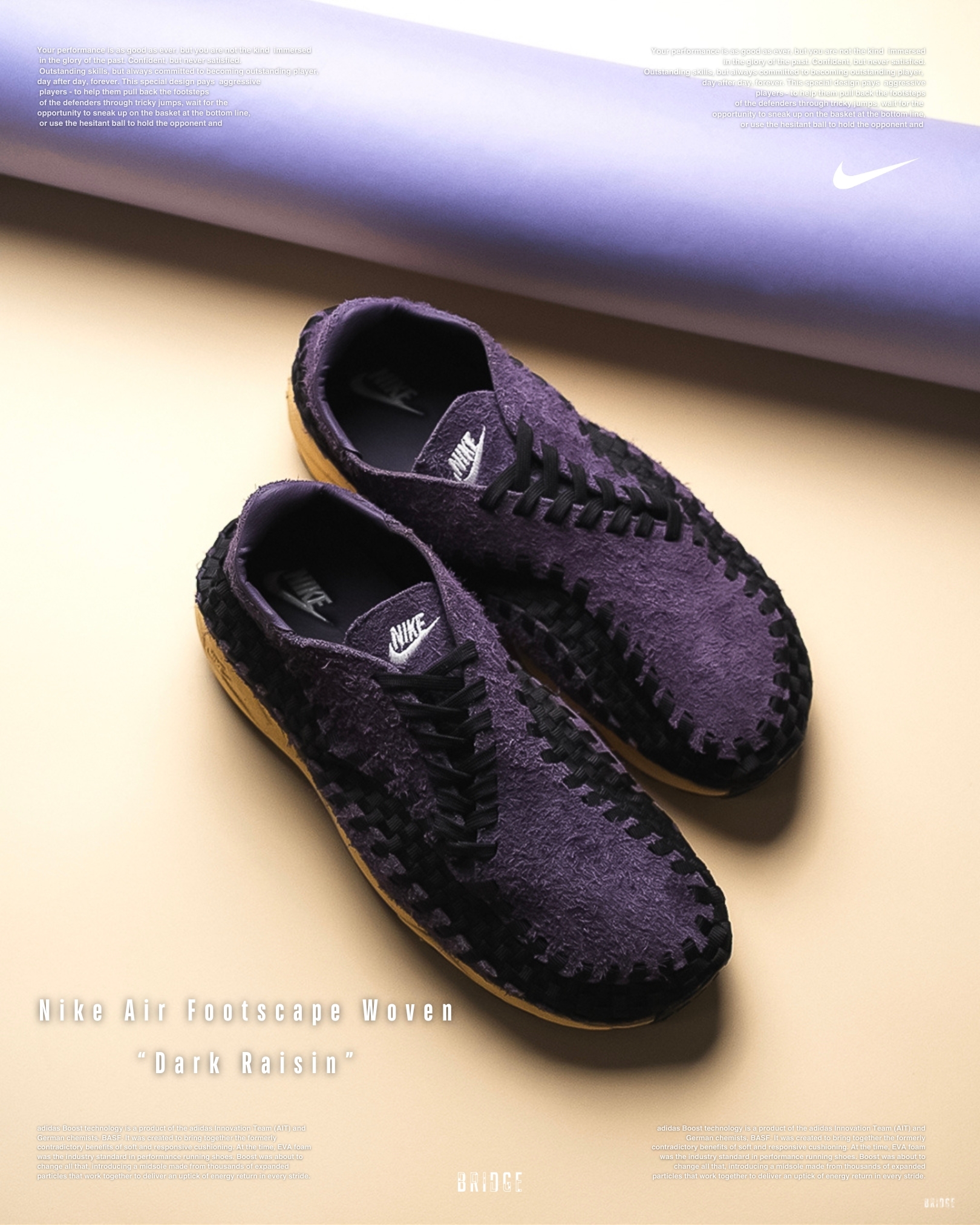 『滅霸編織鞋 👾』Nike Air Footscape Wovens “Dark Raisin” FZ2615-500