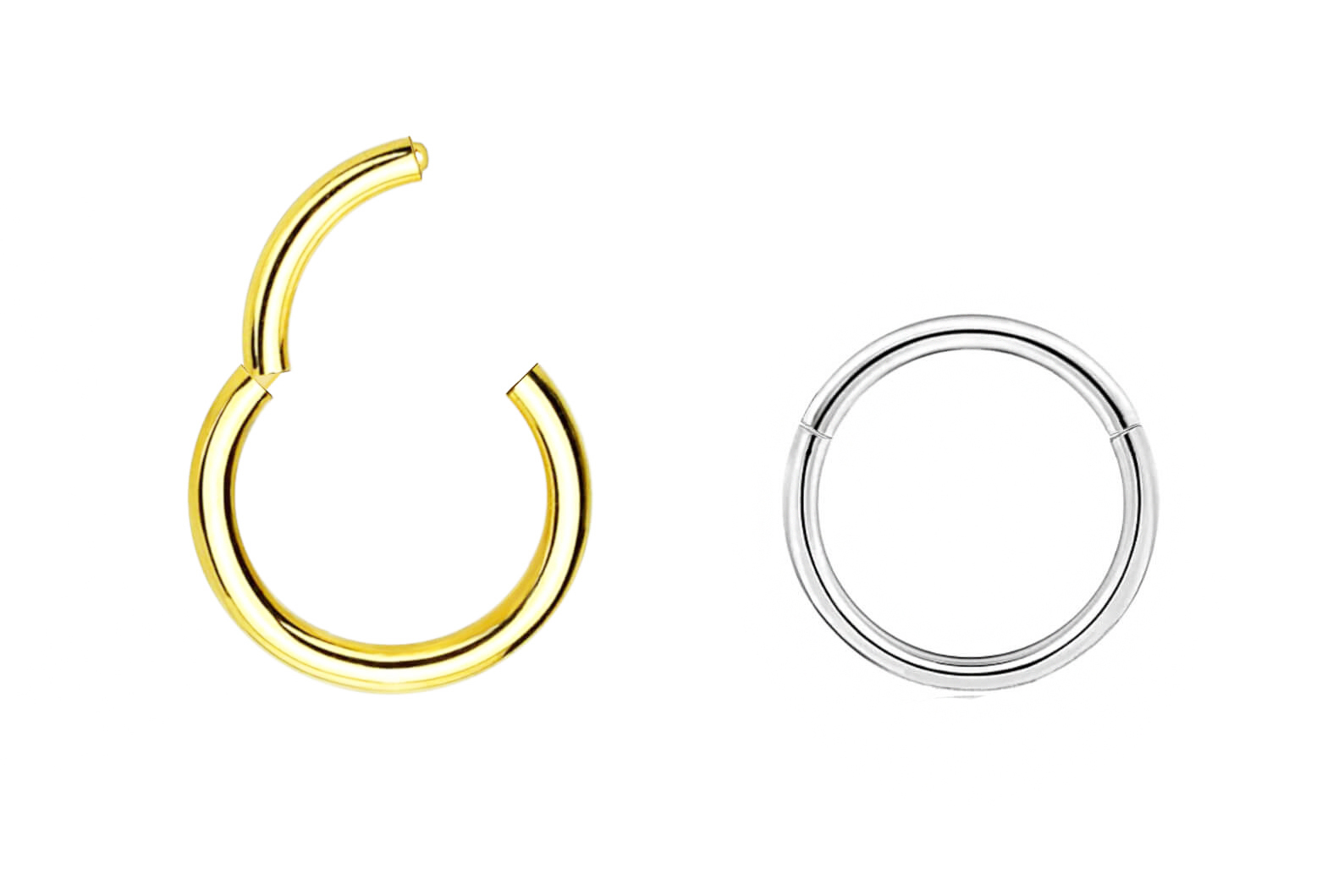 14K GOLD HINGED SEGMENT RING